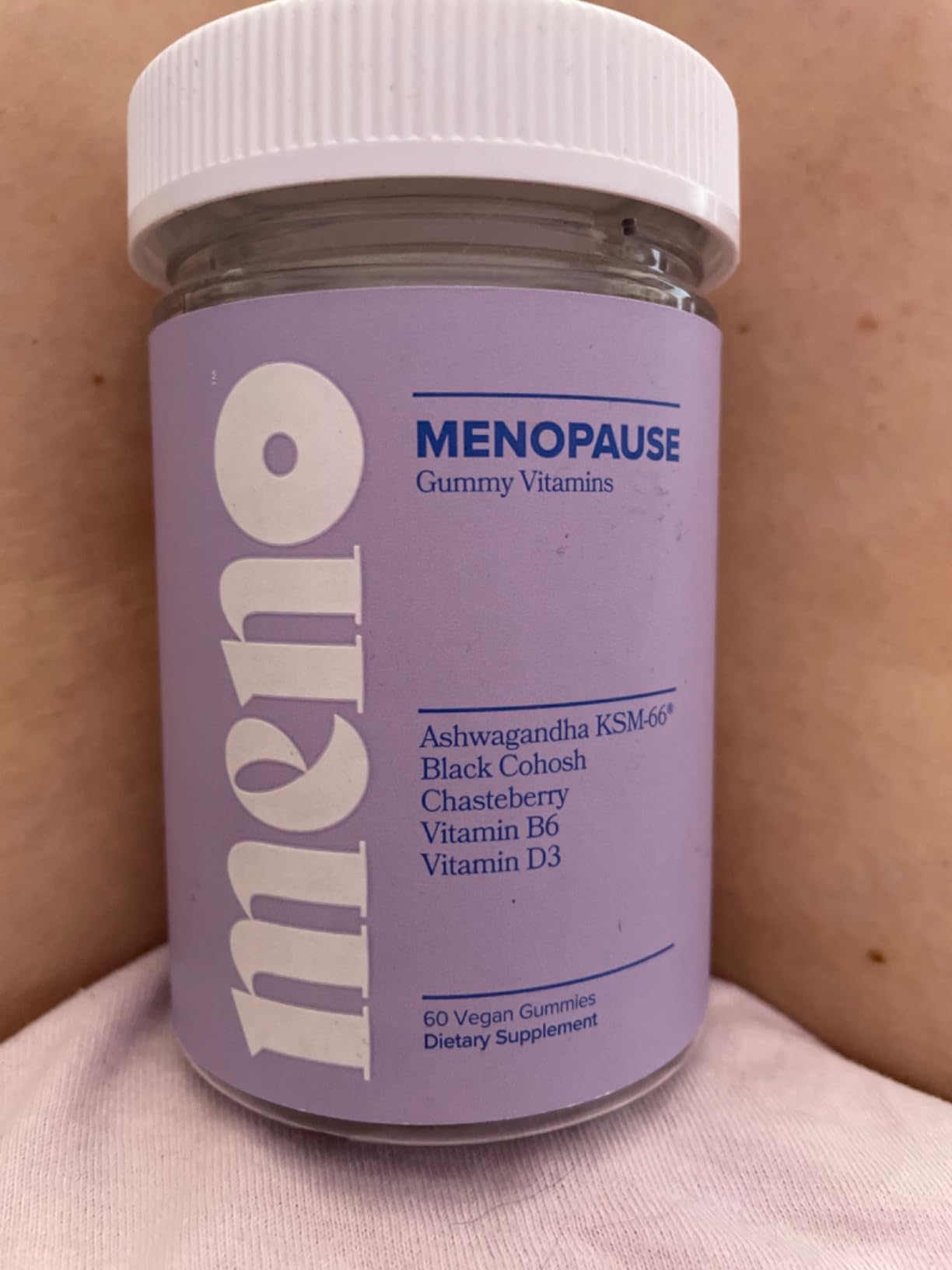 O Positiv MENO Gummies for Menopause, 30 Servings - Hormone-Free Supplements for Women with Black Cohosh & Ashwagandha KSM-66 - Helps Alleviate Hot Flashes, Night Sweats, & Mood Swings customer photo 2