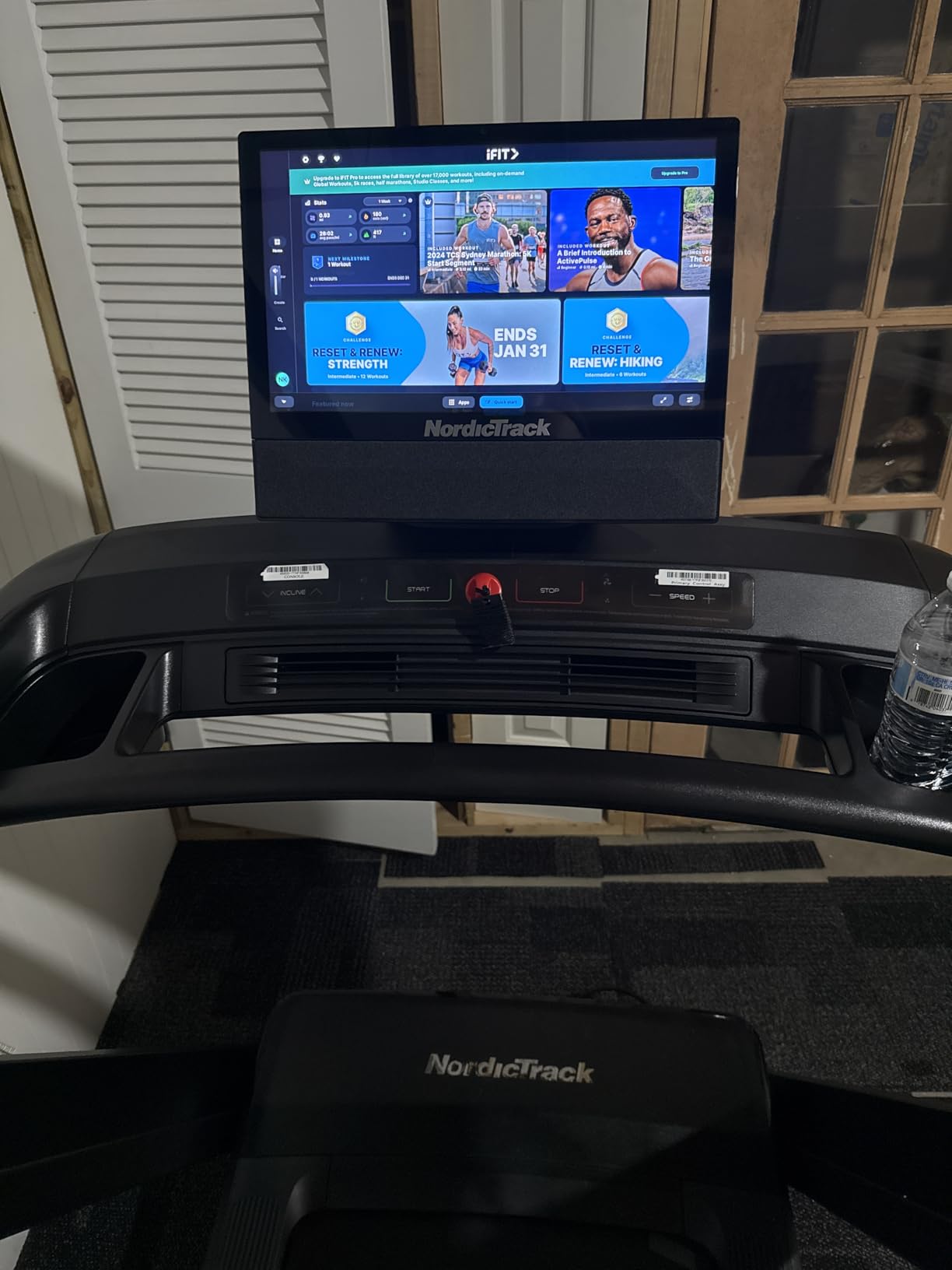NordicTrack Commercial Series Premium Foldable Treadmill with Incline & Decline, iFIT Enabled customer photo 2