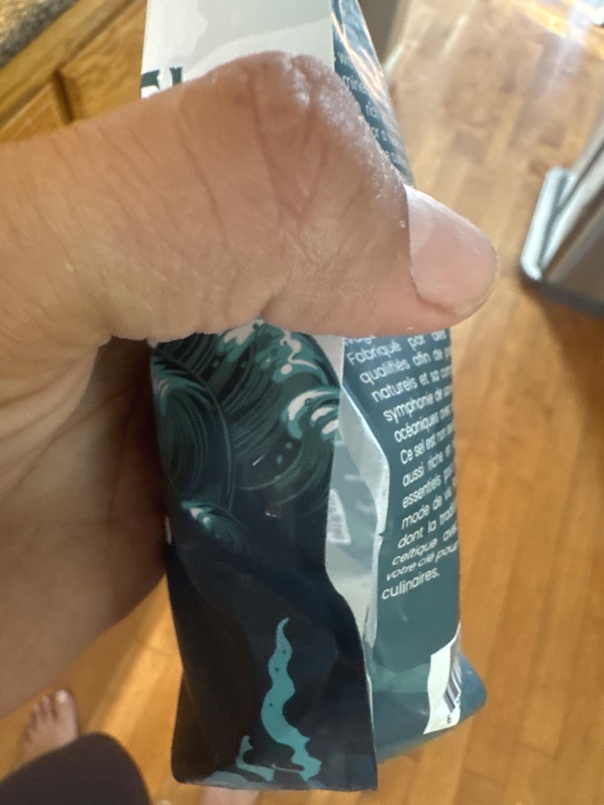 French Grey Sea Salt from the Celtic Sea Fine Ground - 100% Unrefined & Unprocessed- Hand-Harvested Mineral Salt (1lb) customer photo 1