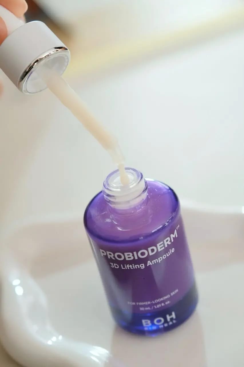 BIOHEAL BOH Probioderm 3D Lifting Ampoule 1.01 fl oz (30 ml) | Advanced Elasticity Serum for Sculpted, Firm Skin | Powerful 3D Lifting Formula with Probiotics & Peptides for Daily Skincare customer photo 1