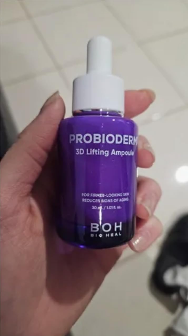 BIOHEAL BOH Probioderm 3D Lifting Ampoule 1.01 fl oz (30 ml) | Advanced Elasticity Serum for Sculpted, Firm Skin | Powerful 3D Lifting Formula with Probiotics & Peptides for Daily Skincare customer photo 2