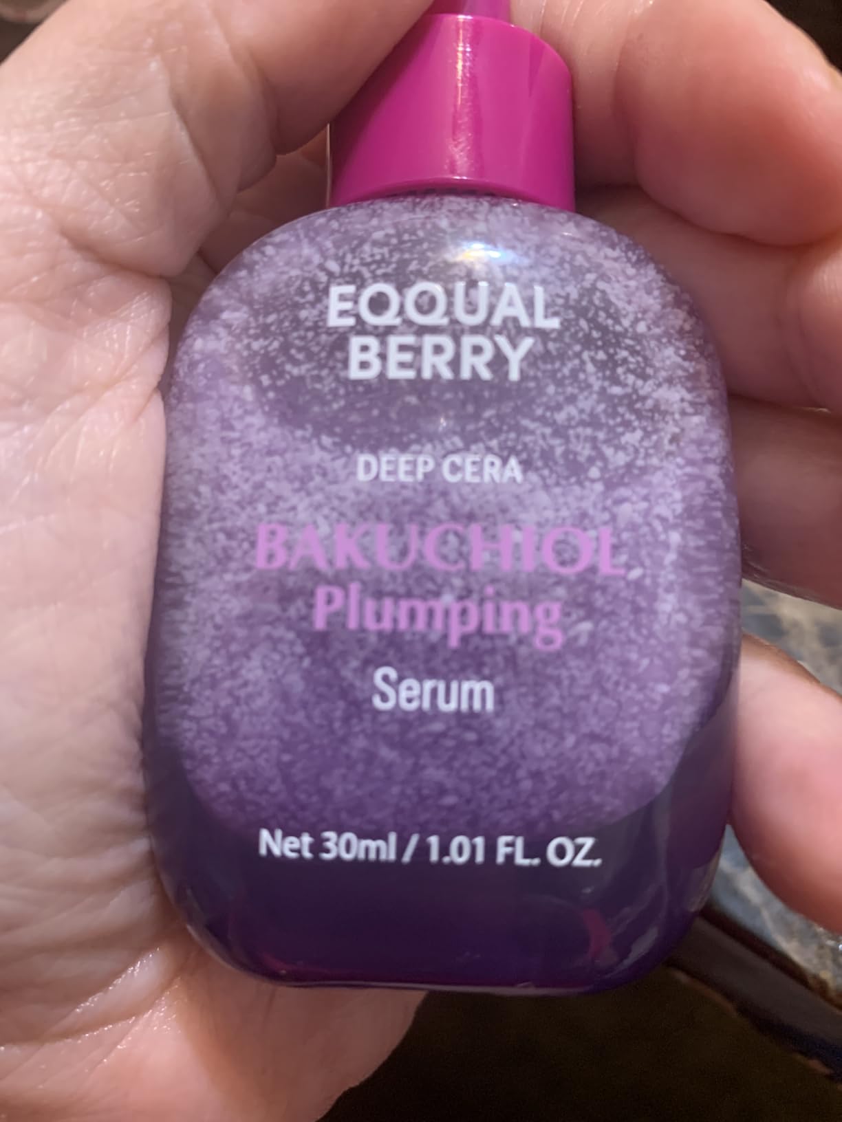 EQQUALBERRY Bakuchiol Plumping Face Serum - Retinol Natural Alternative for Sensitive Skin, with Niacinamide & Hyaluronic Acid, Pore & Wrinkle Korean Skin Care (1.01oz / 30ml) customer photo 1