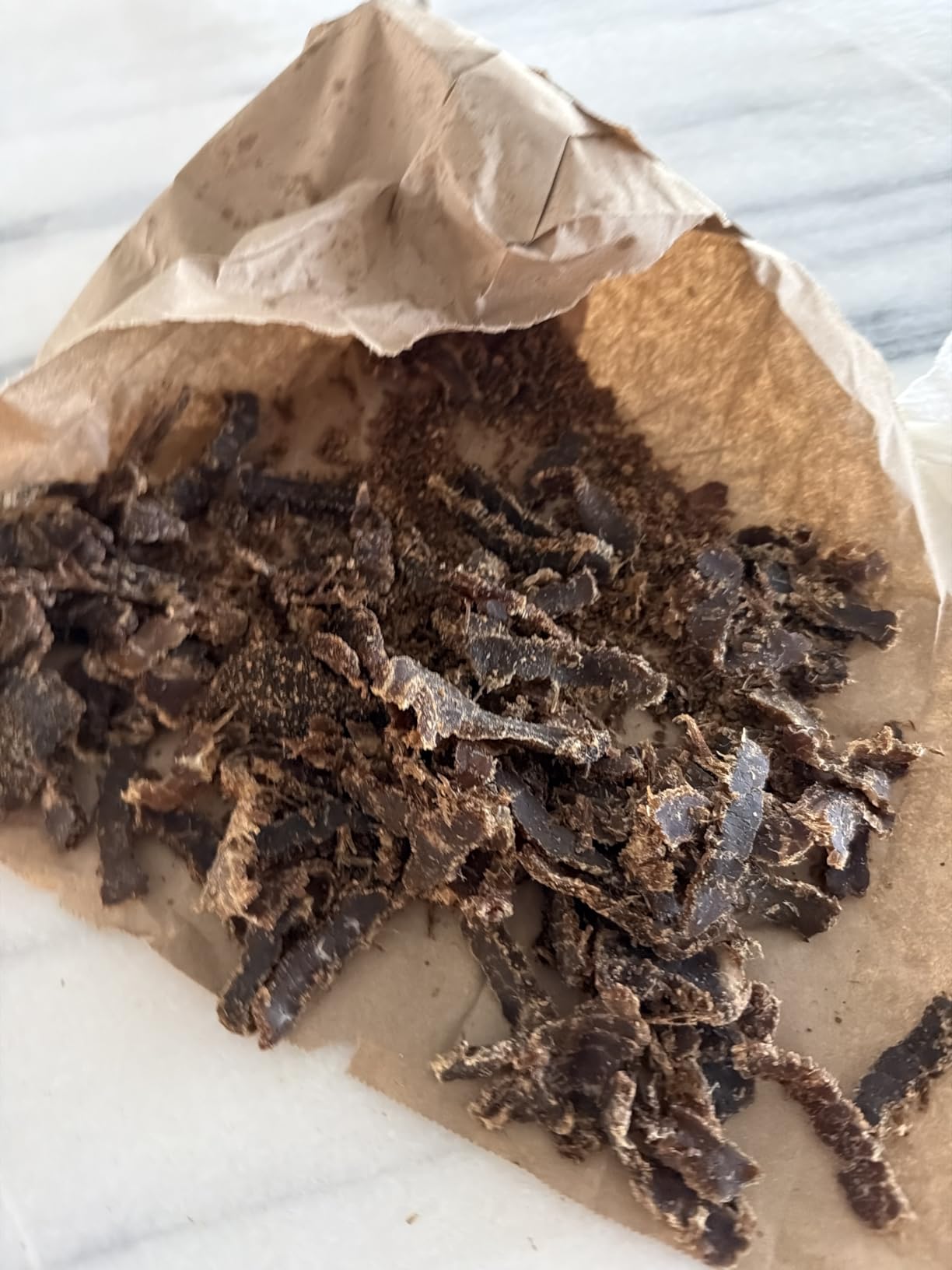Howdysnax Handcrafted Authentic Small Batch Beef Biltong Traditional Slices 8oz. Sugar Free Paleo Keto Friendly High Protein Jerky Snack customer photo 2
