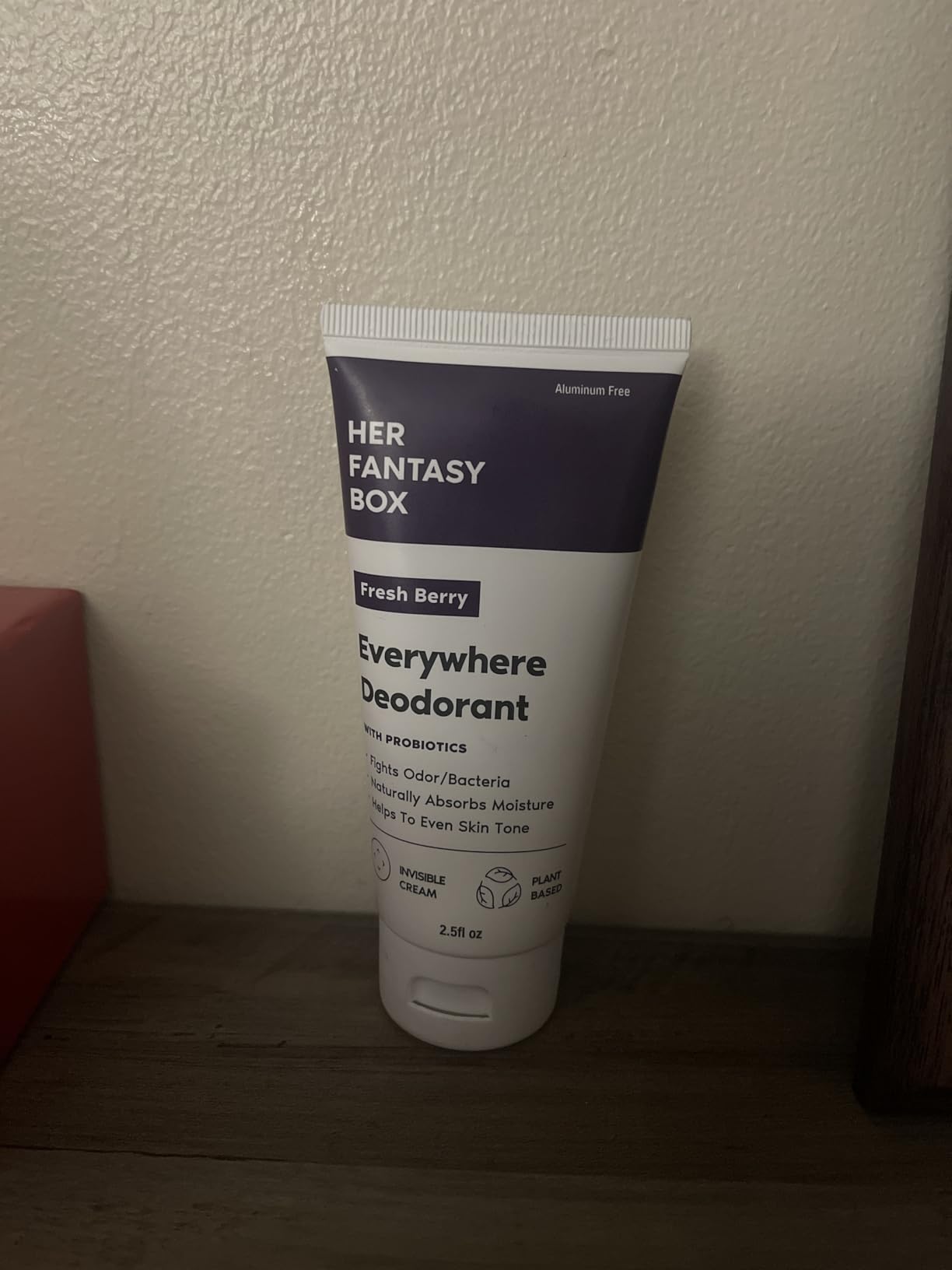 Her Fantasy Box | Everywhere Deodorant | with Probiotics - Mint Scent | Aluminum-Free, Naturally Absorbs Moisture | Fights Odor & Bacteria | Skin-Improving Formula customer photo 1