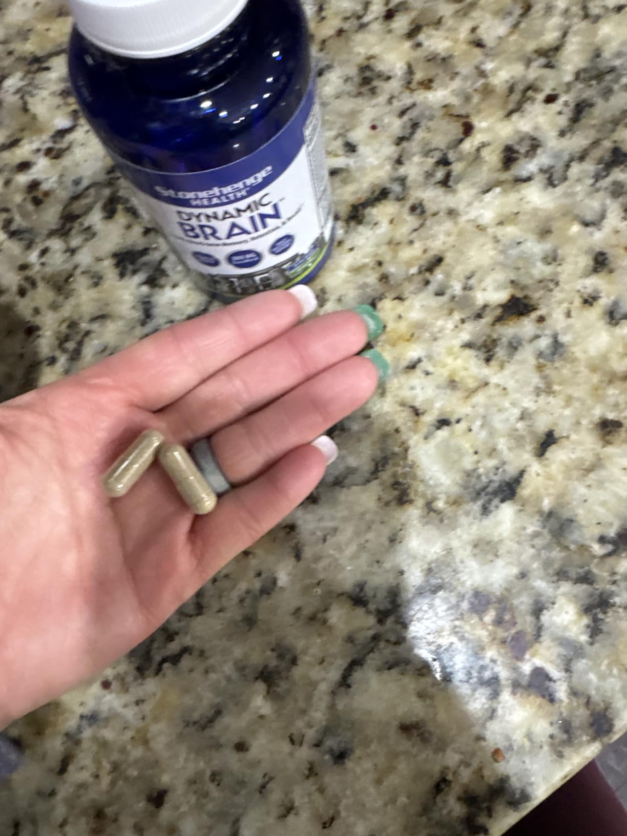 Stonehenge Health Dynamic Brain - BacoMind Bacopa Nootropic Formula - Memory, Recall & Retention, Phosphatidylserine, Huperzine A, DHA & Choline - 40 Brain-Boosting Ingredients - Non-GMO, 60 Caps customer photo 2