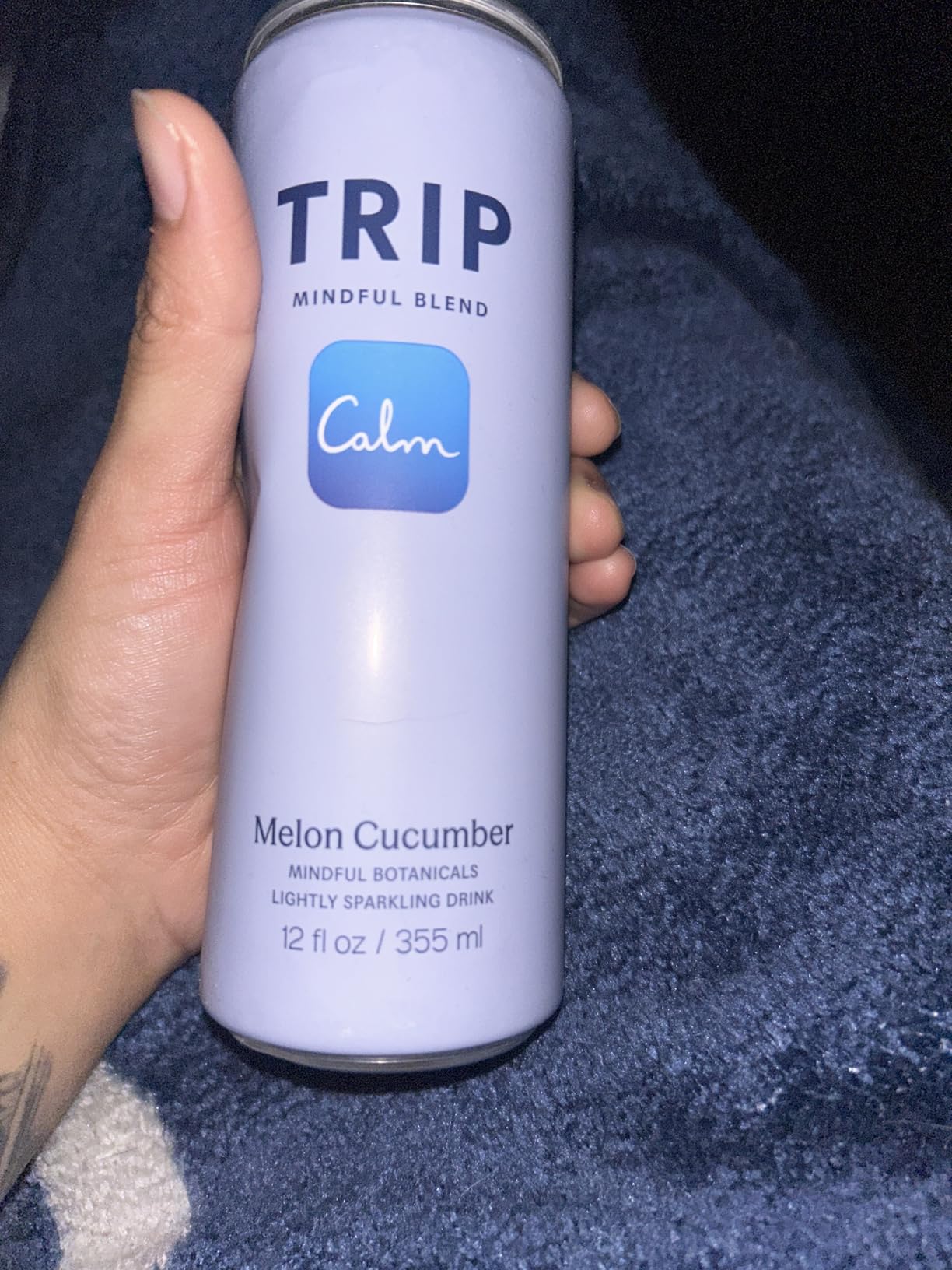 TRIP Lightly Sparkling Adaptogen Seltzer, Non-Alcoholic Mocktail with Magnesium, Ashwagandha, Lions Mane & L Theanine, No Added Sugar, Vegan, Original Variety Pack, 12 Oz, 12Pk customer photo 1