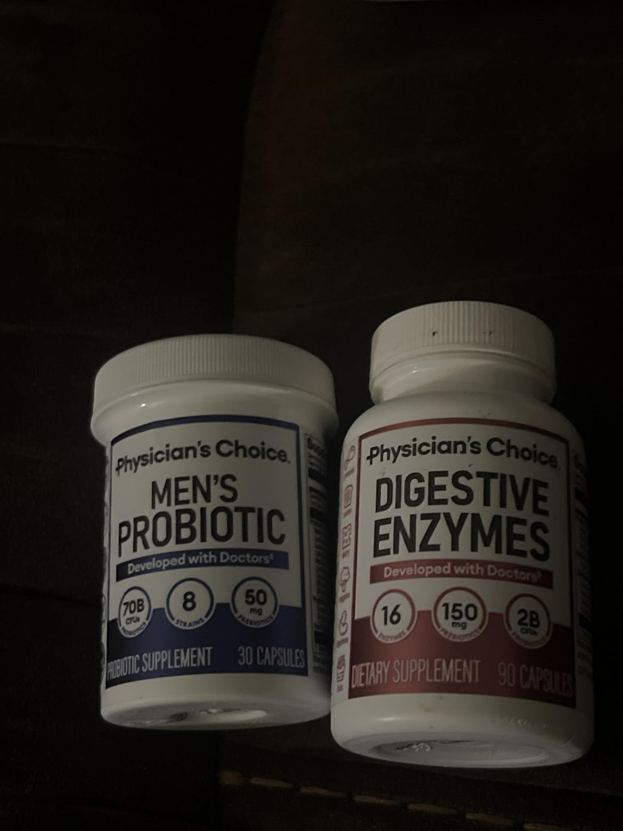 Physician's Choice Probiotics for Men - 70 Billion CFU - 8 Strains - w/Selenium & Organic Prebiotics - Supports Digestive Health, Microbiome, Colon, & Immune Health - Advanced Men's Probiotic - 30ct customer photo 1