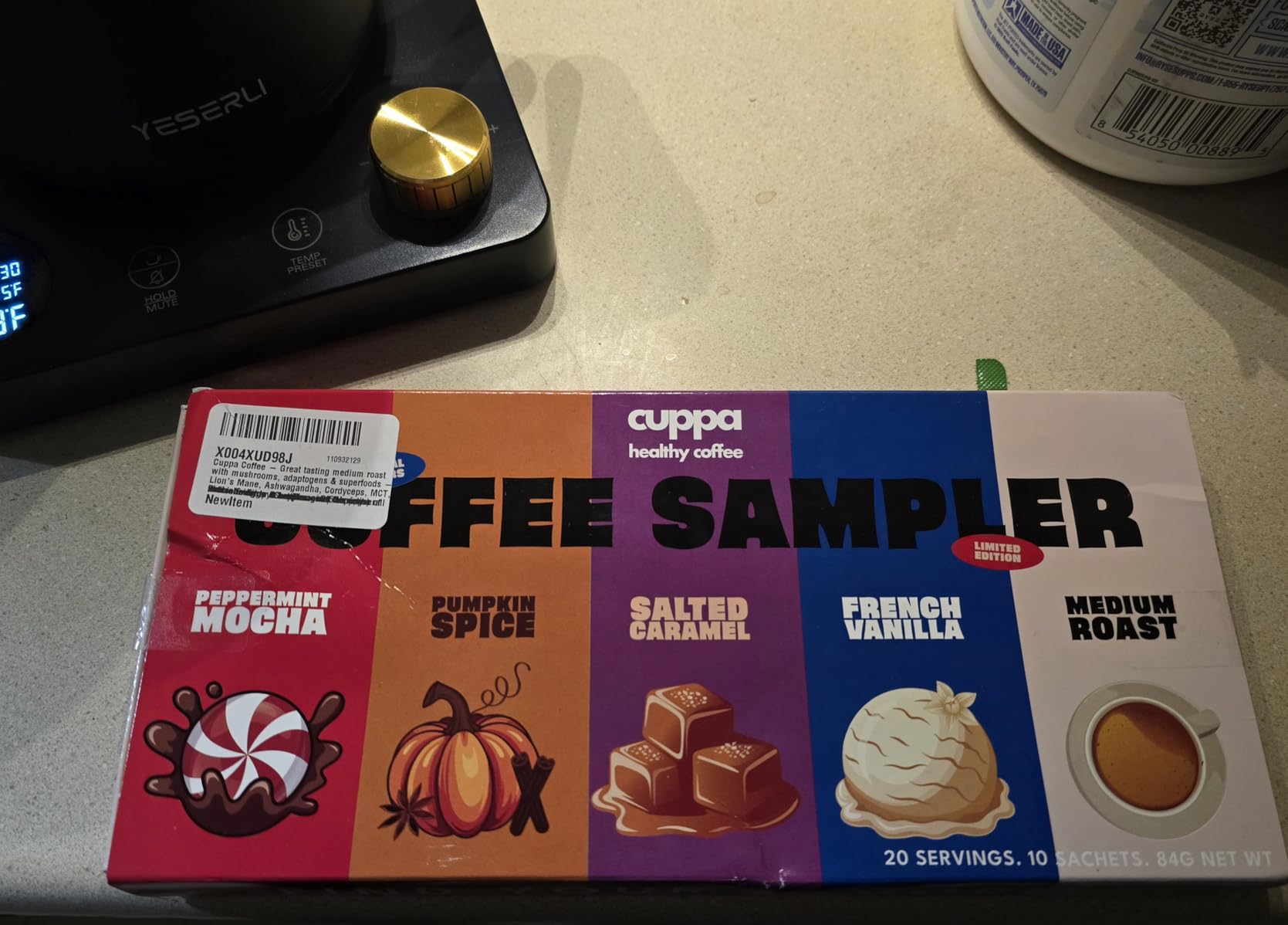 Cuppa Medium Roast Mushroom Coffee with Adaptogens & Superfoods - Lion's Mane, Ashwagandha & Cordyceps. Adaptogens + MCT to support natural energy, mental focus & gut health (30 Servings) customer photo 1