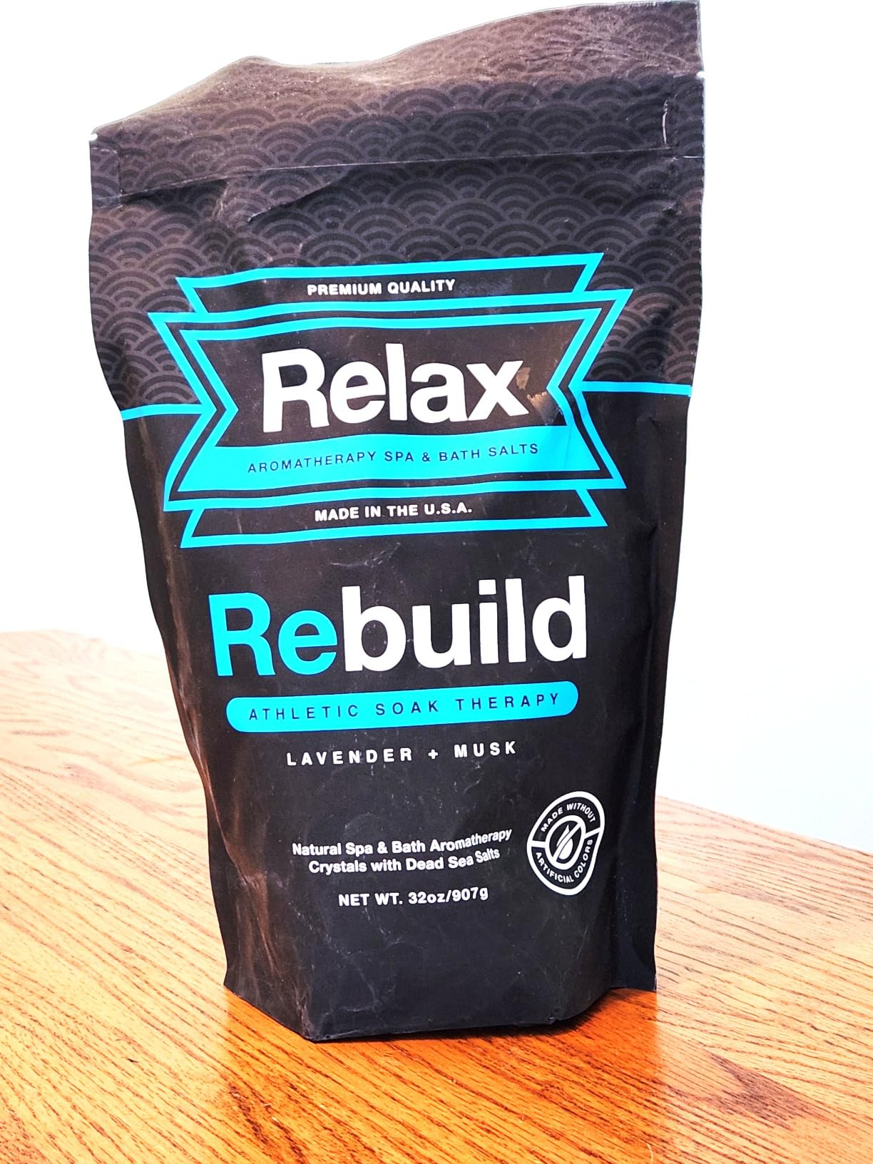 Relax Spa & Bath, Epsom & Dead Sea Salts, Aromatherapy Bath Salts for Hot Tub, Bath, or Spa, Infused with Magnesium, Rebuild Athletic Soak Therapy customer photo 1