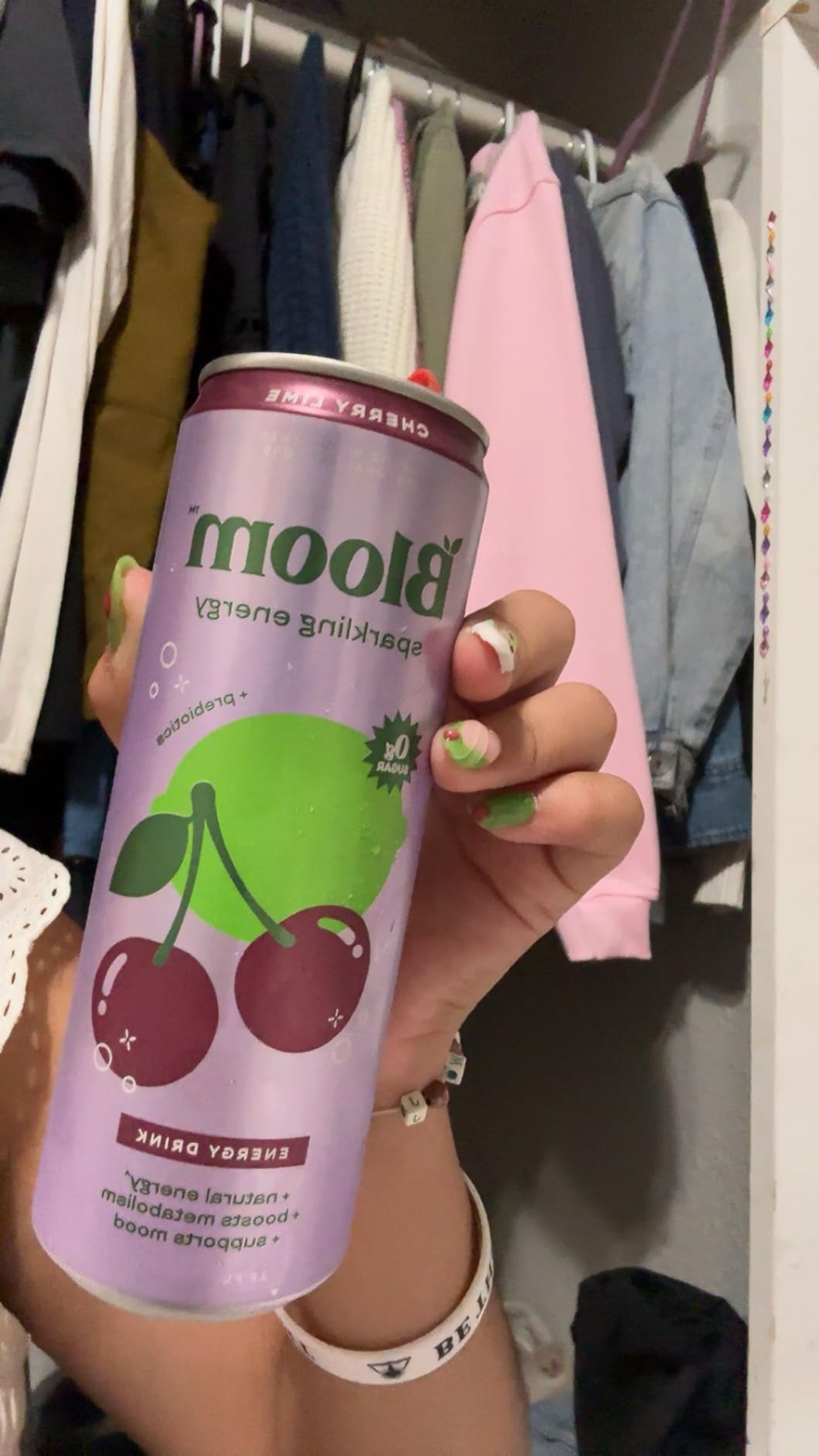 Bloom Nutrition Sparkling Energy Drink - Variety Pack - Natural Caffeine, Zero Sugar, 180mg Caffeine - Antioxidant-Rich with Green Coffee Bean, Green Tea Extract, Prebiotics - 12oz 12 Pack customer photo 2
