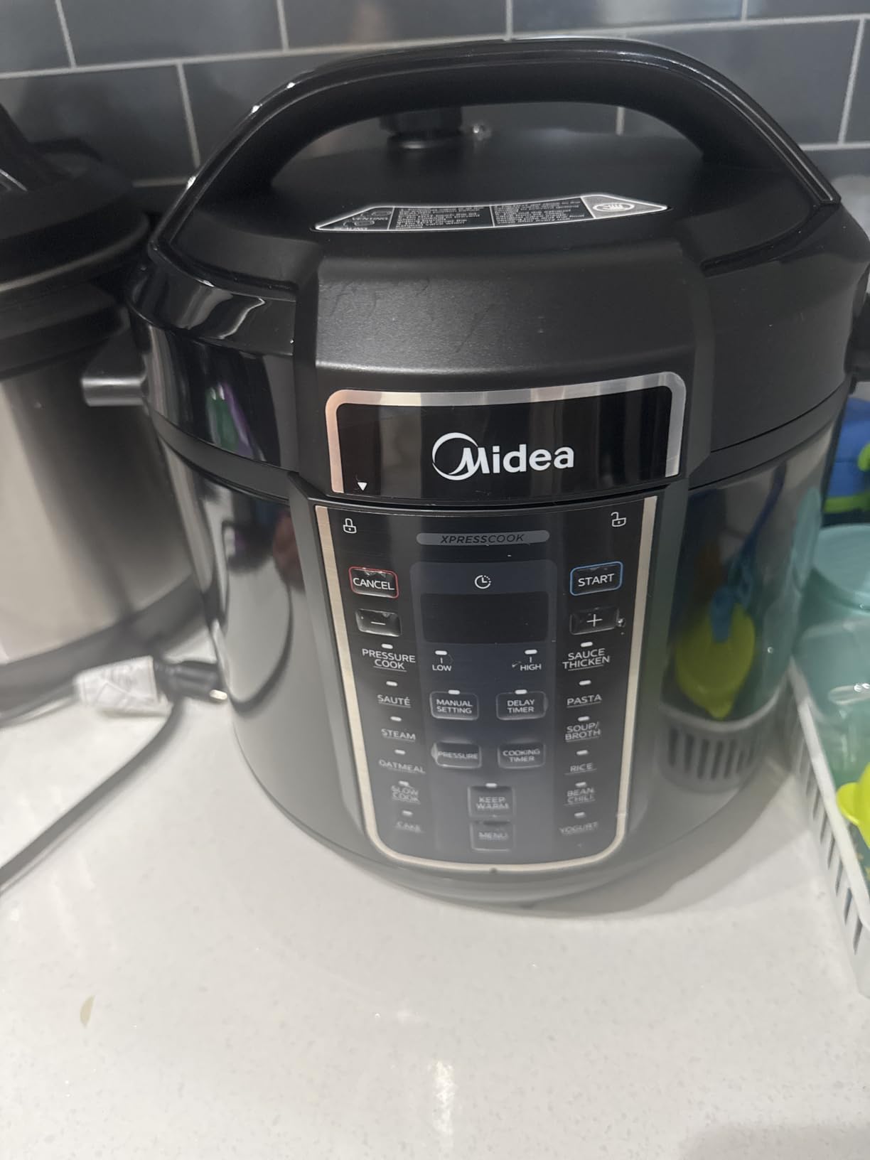 Midea 12-in-1 Electric Pressure Cooker, 8 Quarts, 12 Presets, Multi-Functional Programmable Slow Cooker, Rice Cooker, Steamer, Saute Pan, Yogurt Maker, and More, Stainless Steel customer photo 1