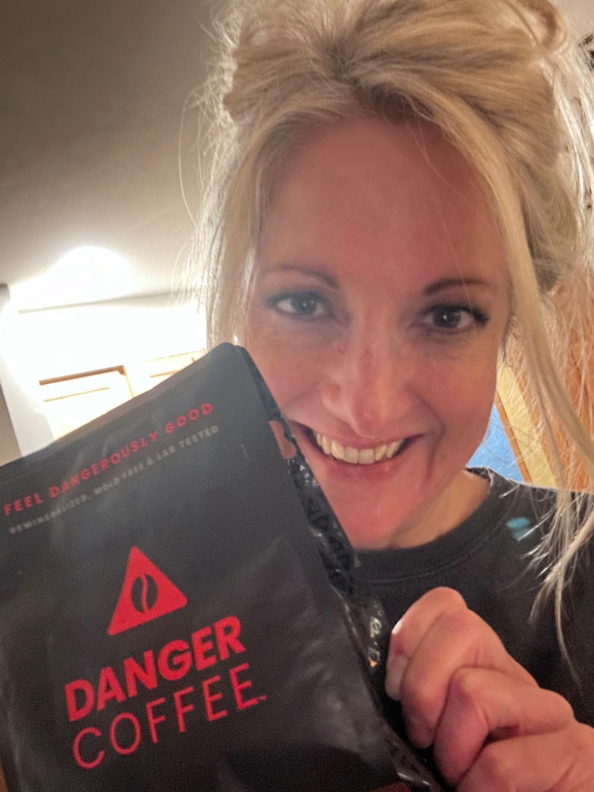 Danger Coffee by Dave Asprey, Remineralized, Mold Free & Lab Tested Ground Healthy Coffee, Medium Roast, 10.9 Ounce customer photo 2