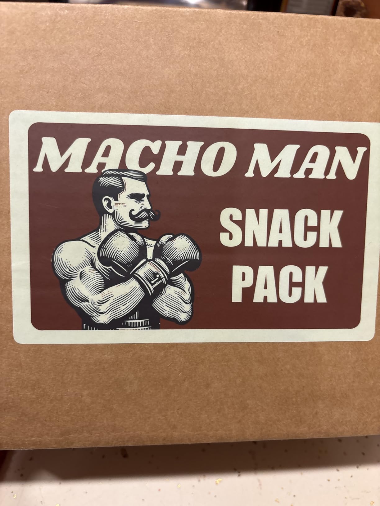 Macho Man Snack Pack Jerky Gift Box - High Protein Beef Jerky Assortment, Fathers Day Gift for Men, Dad, Husband, Boyfriend, Grandpa - Low Carb Keto Snack Gift Basket for Him customer photo 1