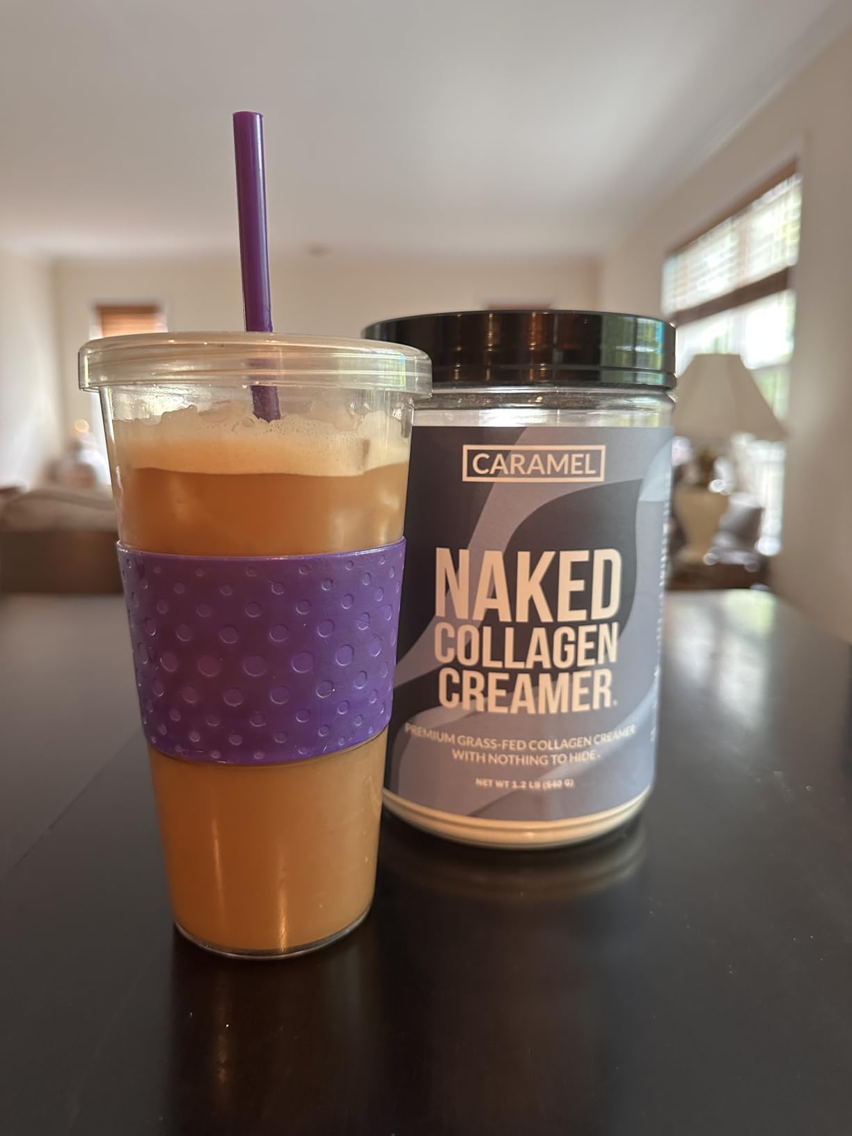 Naked Collagen Coffee Creamer - Vanilla Collagen Creamer For Coffee - Dairy-Free, Gluten-Free, GMO-Free - Support Hair, Skin, and Nails - 40 Servings customer photo 1