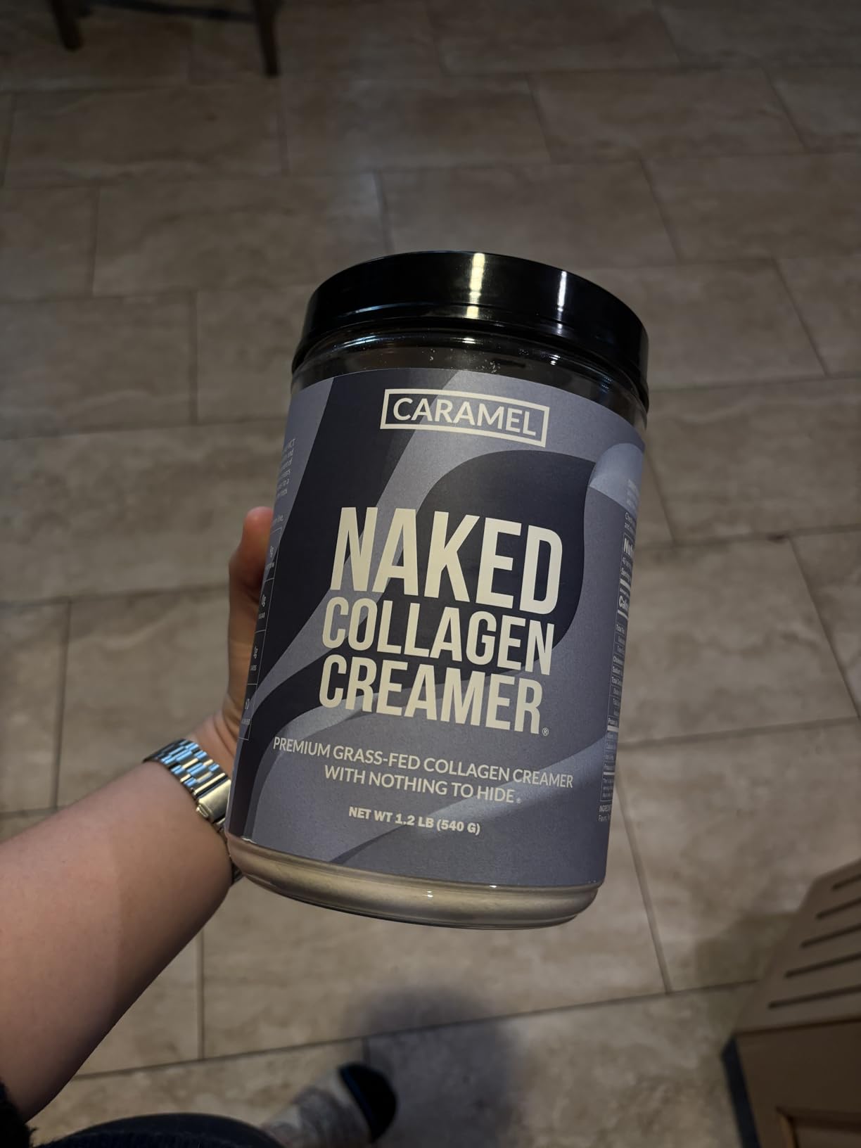 Naked Collagen Coffee Creamer - Vanilla Collagen Creamer For Coffee - Dairy-Free, Gluten-Free, GMO-Free - Support Hair, Skin, and Nails - 40 Servings customer photo 2