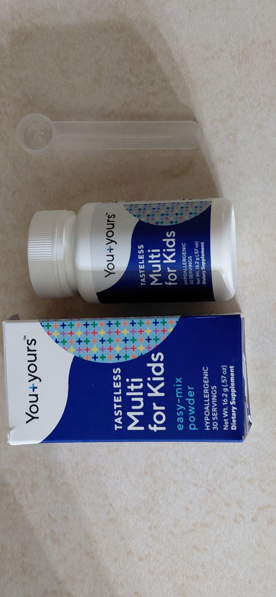 Tasteless Multivitamin Powder for Kids + Toddlers - No Sweeteners, Flavors, Colors or Preservatives. Add to Beverages or Food. Unflavored Children's Multivitamin Supplement. 30 Servings. customer photo 1