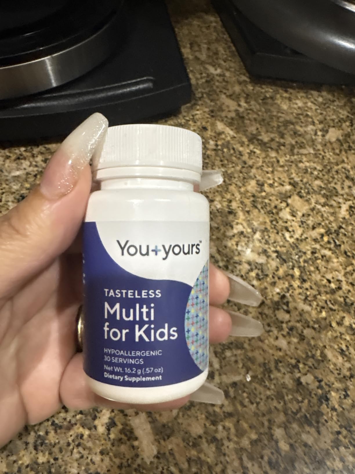 Tasteless Multivitamin Powder for Kids + Toddlers - No Sweeteners, Flavors, Colors or Preservatives. Add to Beverages or Food. Unflavored Children's Multivitamin Supplement. 30 Servings. customer photo 2