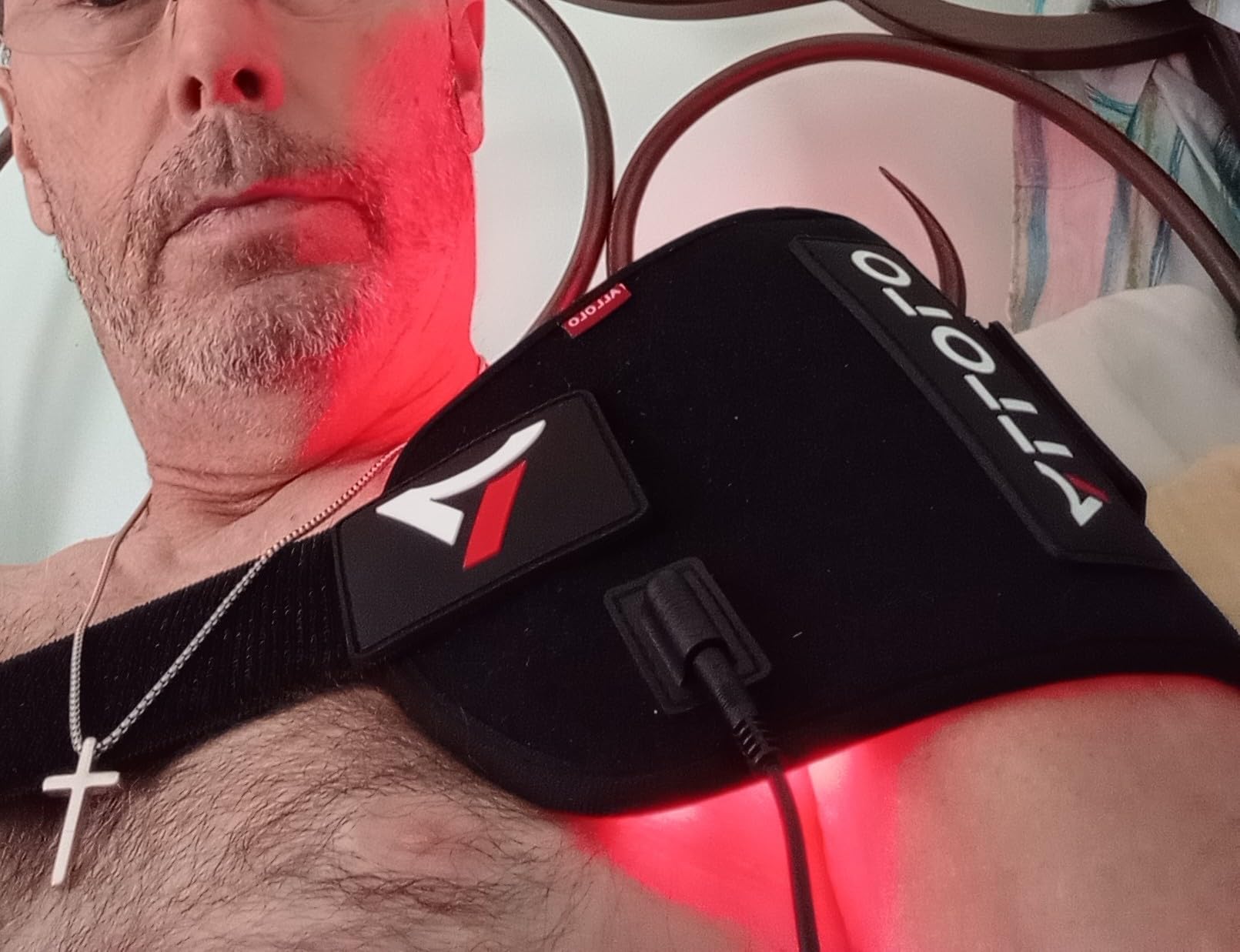 ALLOLO Red Light Therapy for Body, 3 in 1 LEDs Red Light Therapy Belt with Timer Remote Control, 660nm 850nm Infrared Light Therapy Pad for Body Waist Shoulder Knee, 12.6