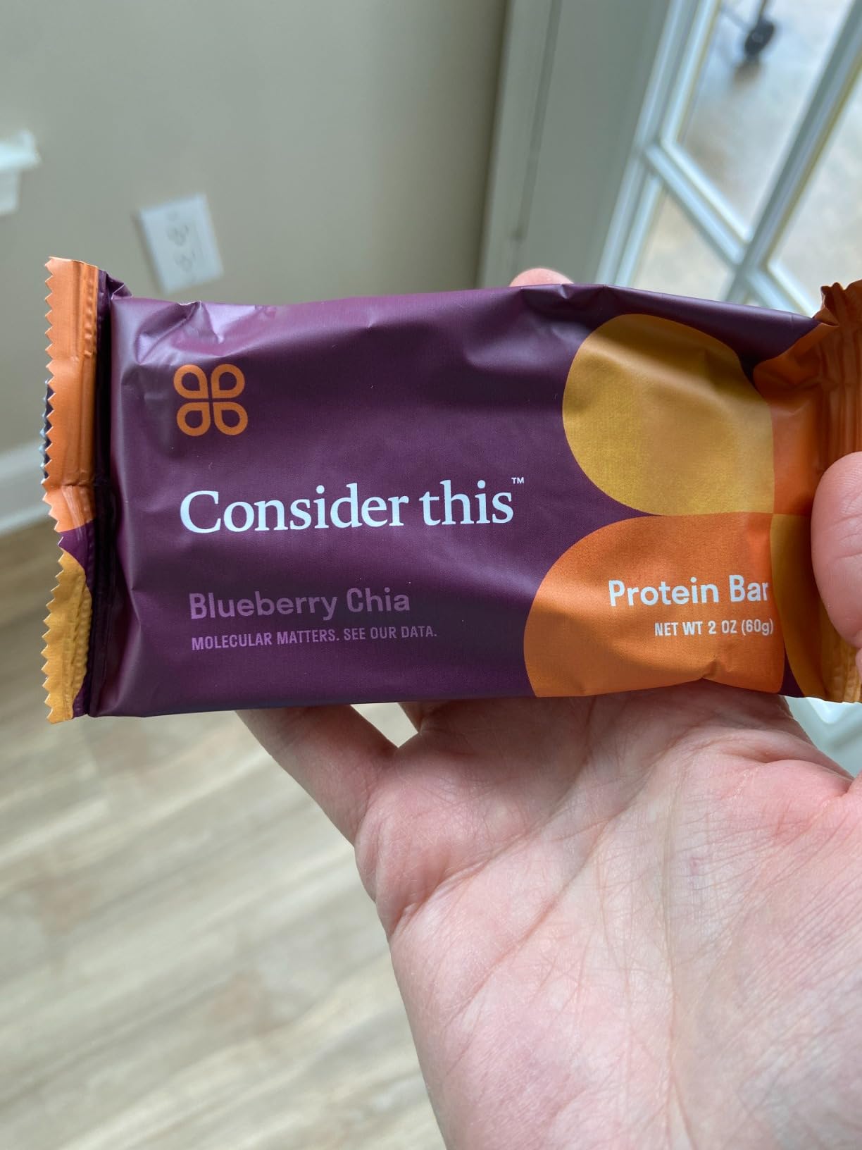 Consider This Low Histamine Protein Bars | 8 Count | Organic Ingreds | Top 9 Allergen Free | Gluten, Nut, Seed Oil, Dairy, Egg, Sesame, Soy Free | High Fiber customer photo 1
