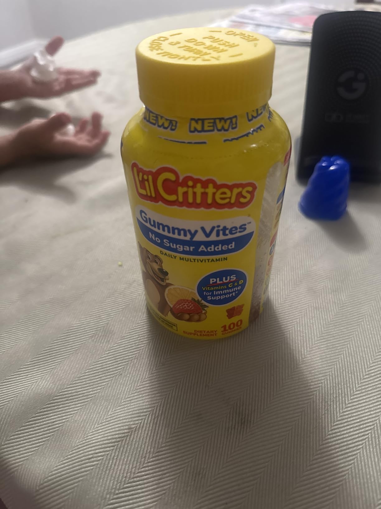 L'il Critters Kids Multivitamin Gummies | 100 Count | Gummy with Vitamins A, C, D, E | Assorted Fruit Flavors | No Sugar Added | Gluten Free Children's Supplement customer photo 2