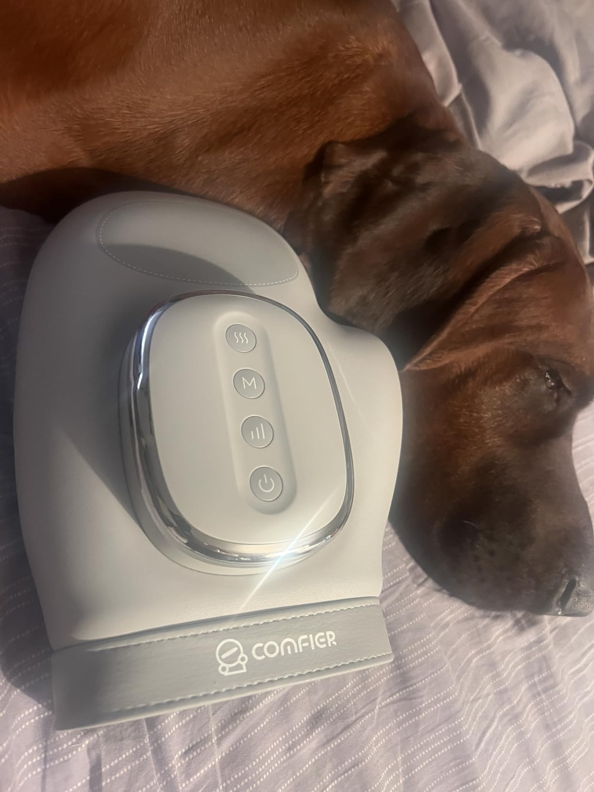 COMFIER [2026 Gift for Men, Women, Cordless Hand Massager for Arthritis and Carpal Tunnel, Updated Bigger Electric Hand Massager with Heat and Compression, Wrist, Finger Massage customer photo 1