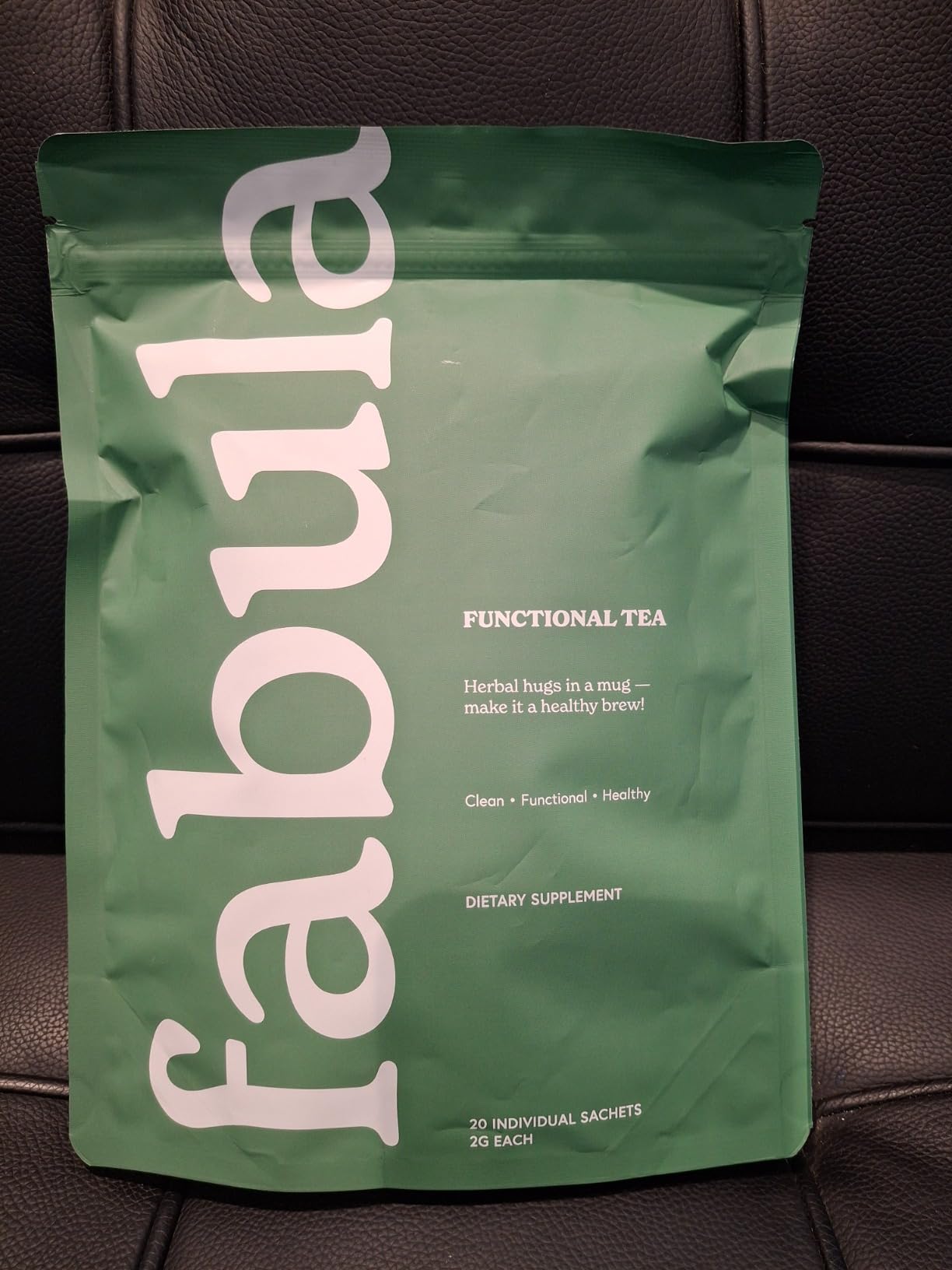 Fabula Menopause Herbal Tea - Organic Herbal Blend for Menopause Support, with Peppermint, Lemon Balm & Black Cohosh - Caffeine-Free, Stress Relief, 20 Biodegradable Sachets customer photo 2