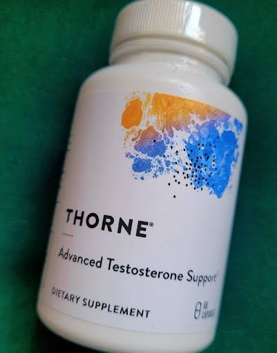 THORNE - Advanced Testosterone Support - Men's Health Supplement - Supports Healthy Testosterone Levels & Muscle Fatigue - with Ashwagandha, Shilajit & Zinc - Third-Party Certified - 60 Capsules customer photo 1