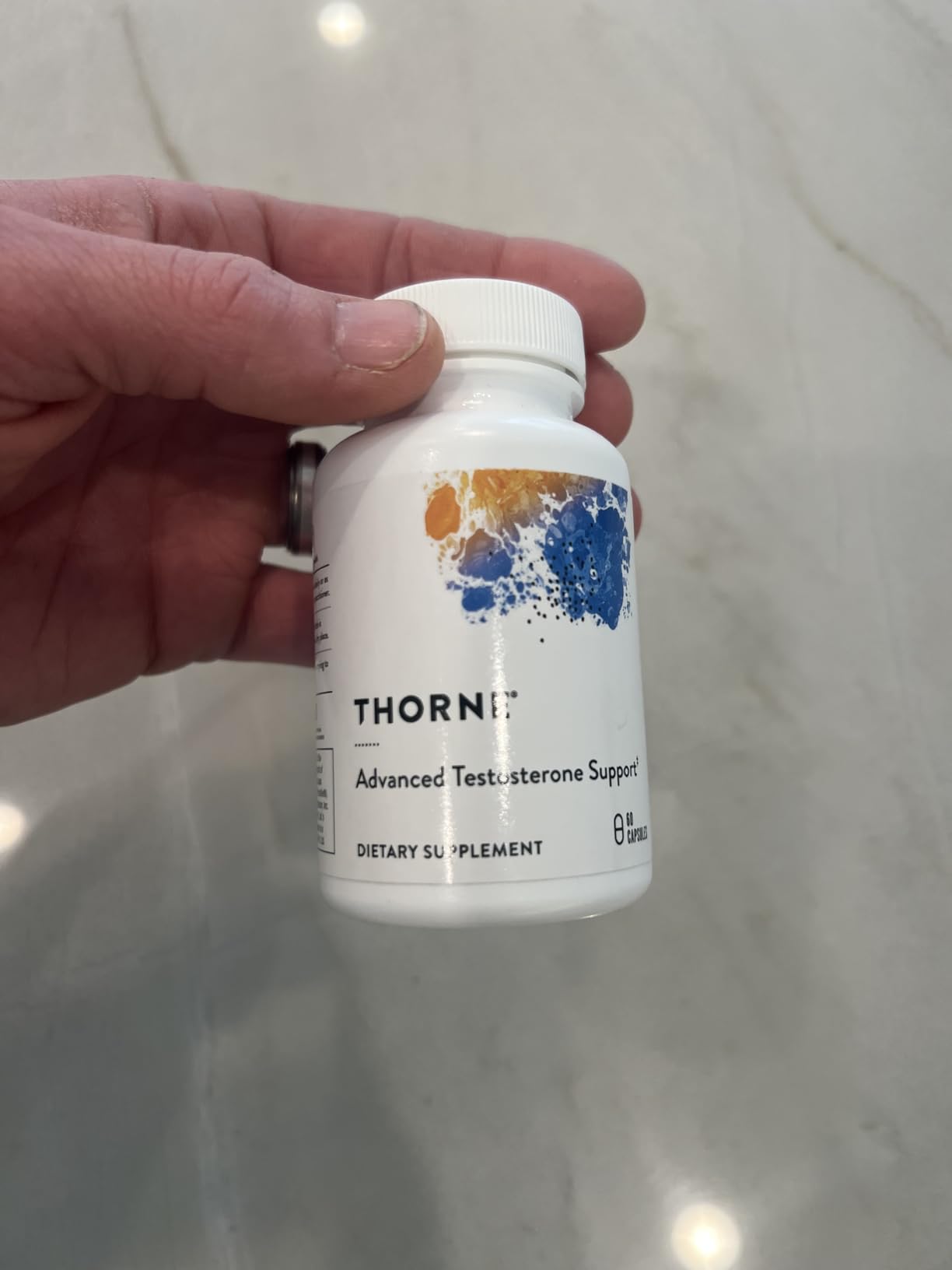 THORNE - Advanced Testosterone Support - Men's Health Supplement - Supports Healthy Testosterone Levels & Muscle Fatigue - with Ashwagandha, Shilajit & Zinc - Third-Party Certified - 60 Capsules customer photo 2
