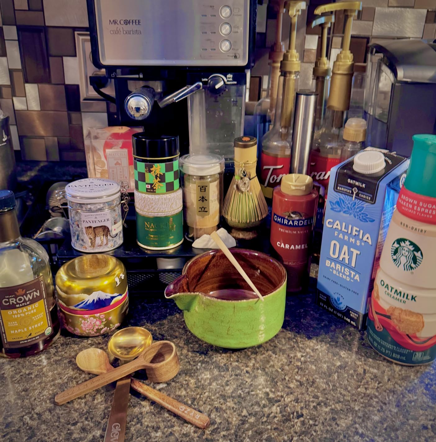 Starbucks Non-Dairy Brown Sugar Cinnamon Flavored Creamer, Oatmilk Coffee Creamer, Inspired By Brown Sugar Shaken Espresso 28 fl oz customer photo 1