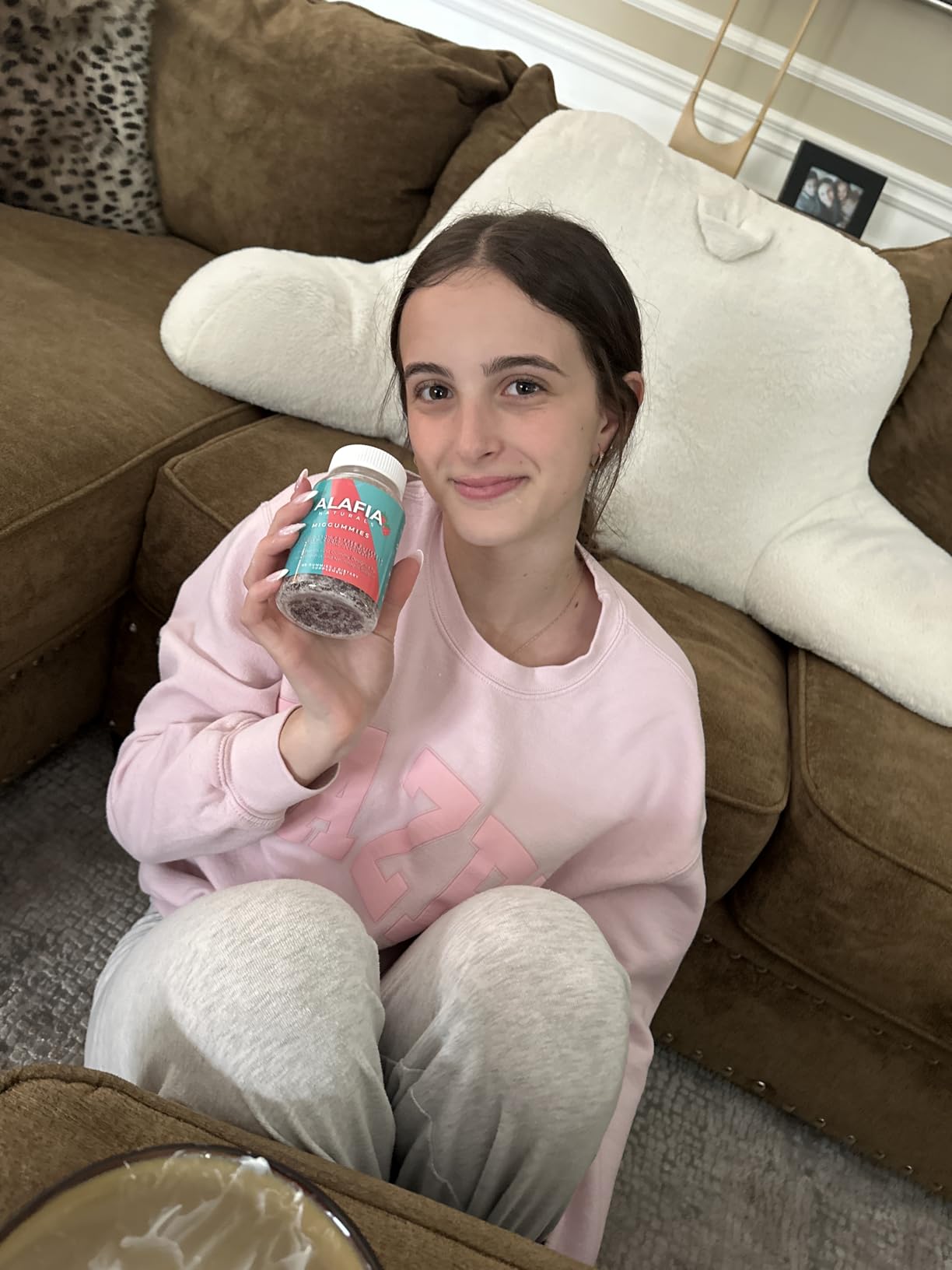 Alafia Naturals The Migraine Gummy - World's First Comfort and Support Gummy - Magnesium Glycinate, Butterbur, Feverfew, CoQ10, Vitamin B2 400mg Riboflavin 400mg 60ct customer photo 1