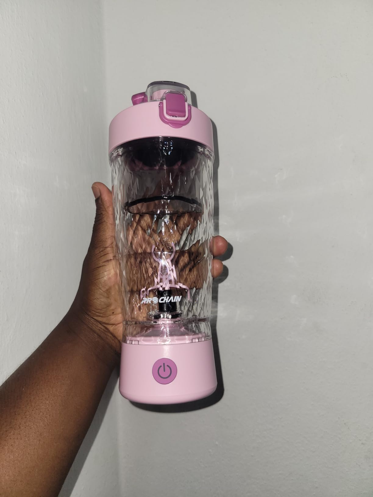 PROCHAIN Electric Protein Shaker Bottle, Protein Shakes Mixer, Portable Pre Workout Self Mixing Cup, Made with BPA-Free Tritan, 22oz customer photo 2