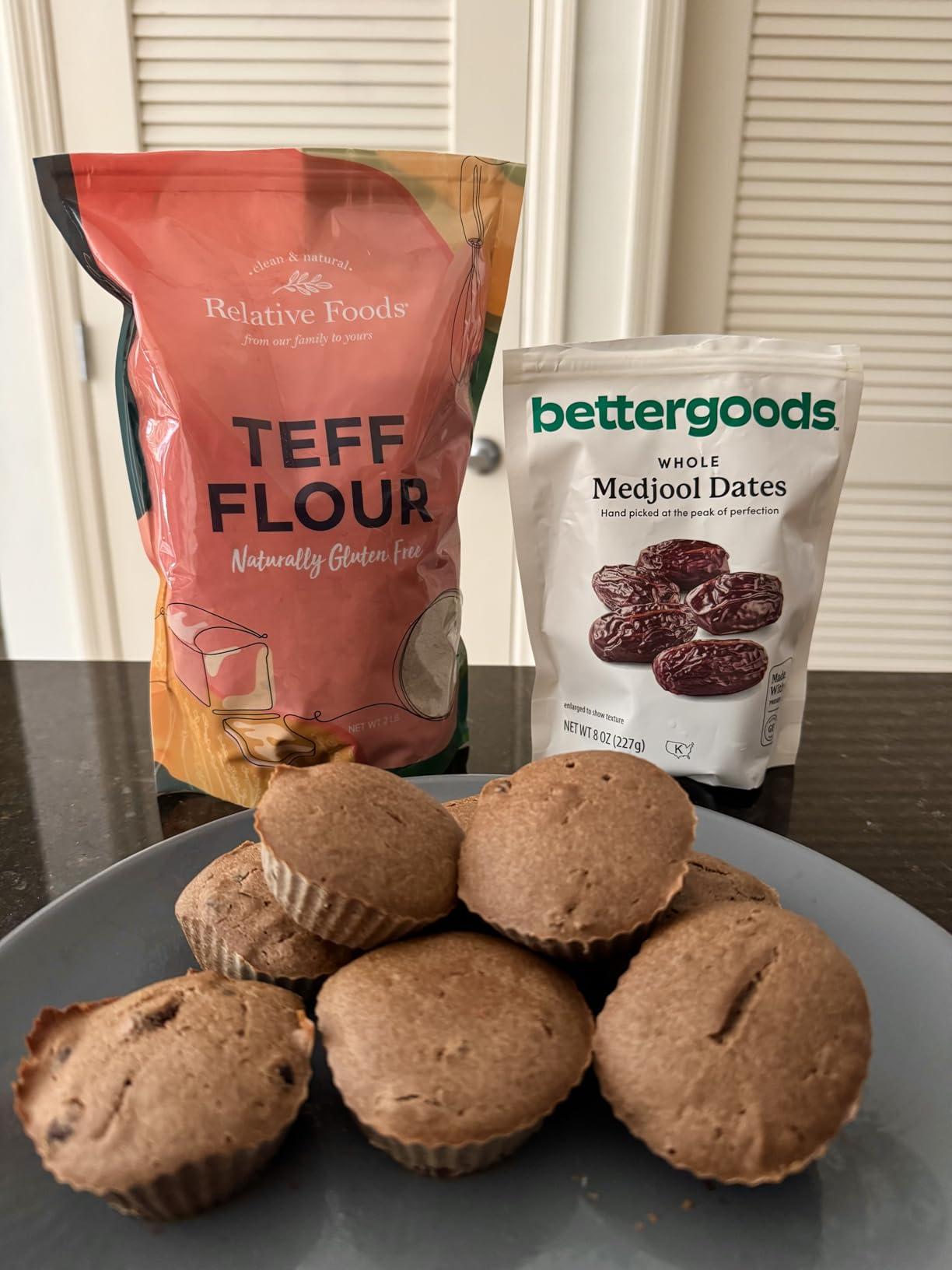 Relative Foods Teff Flour Brown - 5 lb | Naturally Gluten Free, Non-GMO, Vegan | USA Grown | Premium Ancient Grain Flour for Baking and Cooking customer photo 2