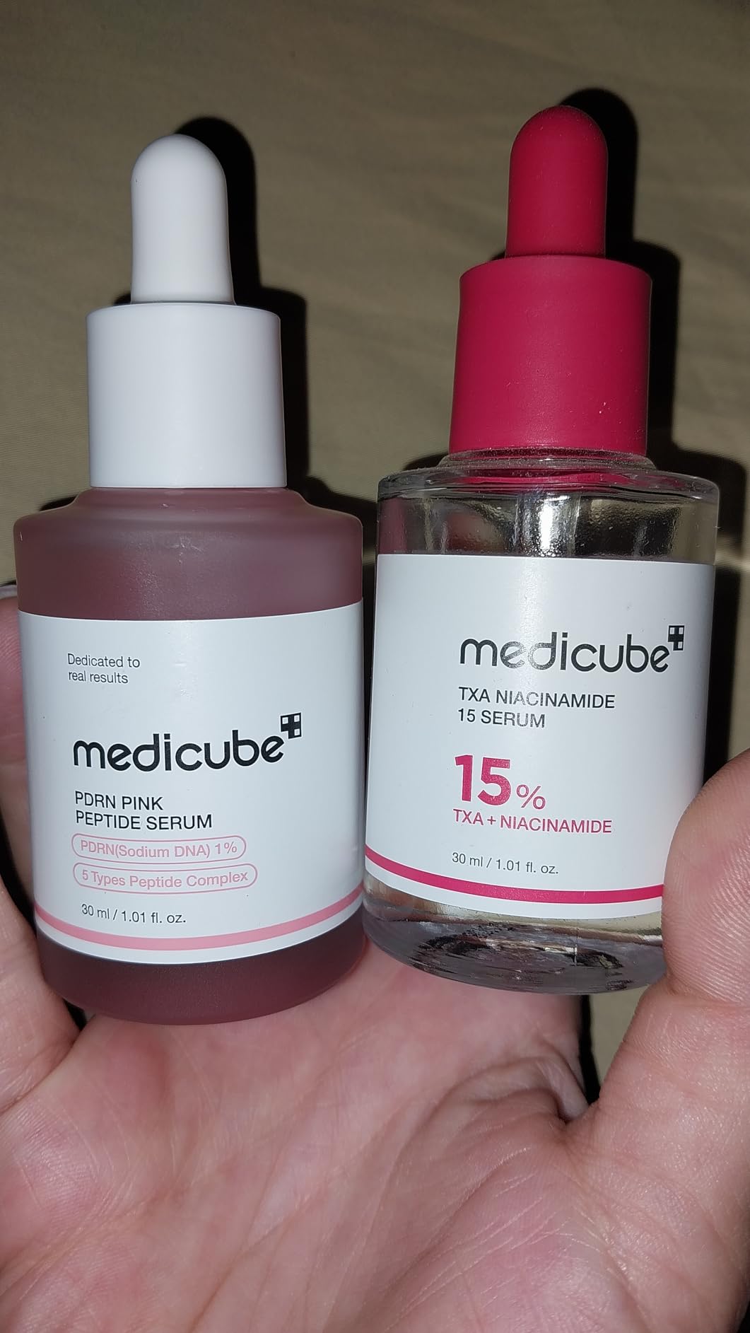 medicube TXA+Niacinamide 15% Glow Facial Serum for After Spot Care | All-in-One Daily Korean Skincare | Uneven Skin Tone, Texture, and Hydration Care | High-Potency Tranexamic Acid 5% | 1.01 fl.oz customer photo 1