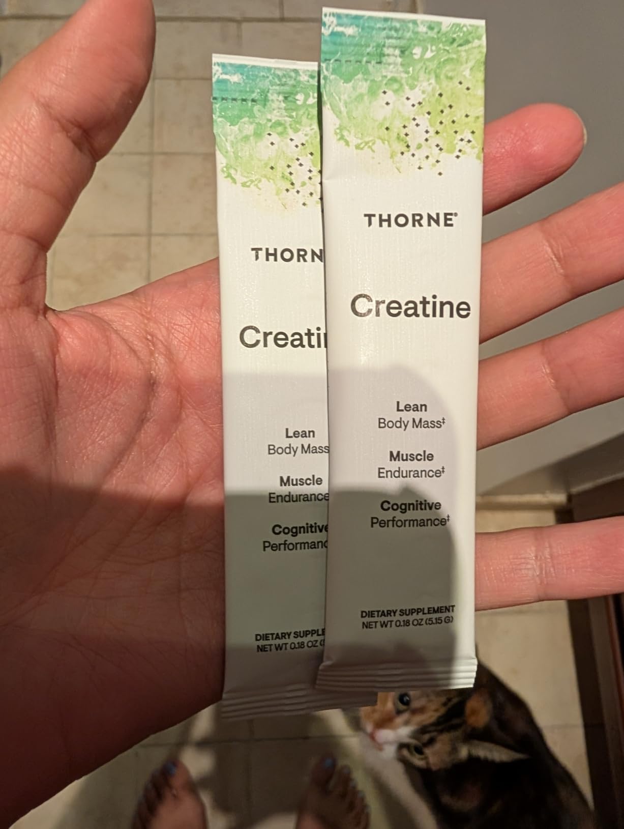 THORNE Creatine - Micronized Creatine Monohydrate Powder - Support for Muscles & Cognitive Function* - for Women & Men - Unflavored - NSF Certified for Sport - 5 g per Serving - 30 Servings customer photo 2