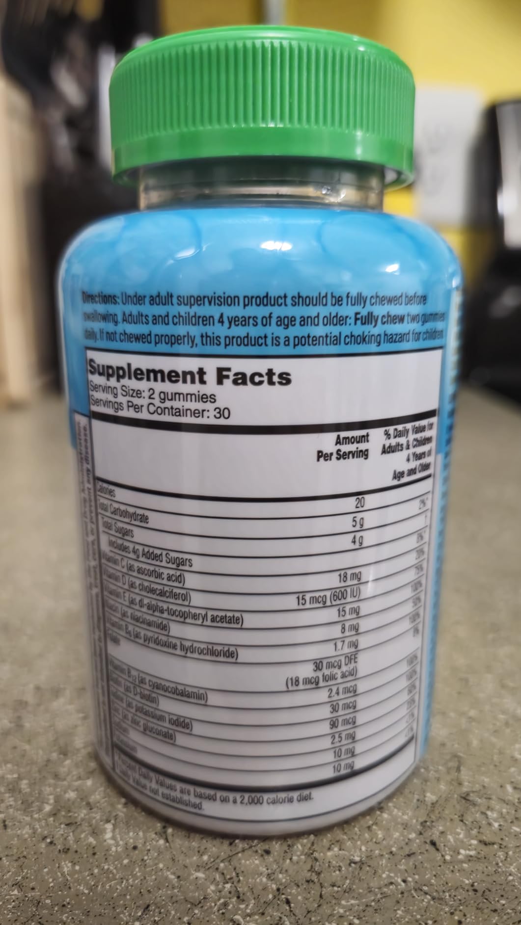 One A Day Kids Multivitamin Gummies, Kids Vitamins with Vitamin C, D, E & Zinc for Immune Support, Childrens Gummy Vitamins, Assorted Fruit Flavors, 60ct (Packaging May Vary) customer photo 1