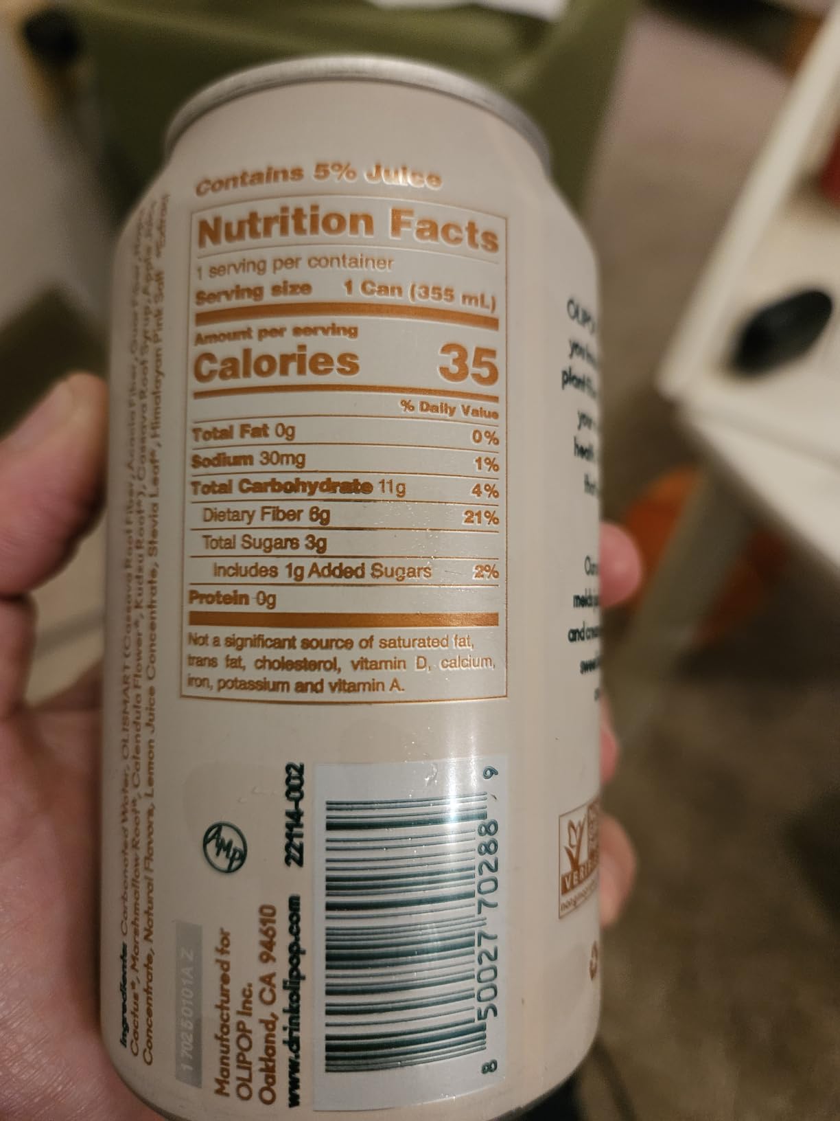 OLIPOP Prebiotic Soda Pop, Classic Soda Variety, Pantry Pack Packed with Prebiotics, Fiber, and Botanicals, Gluten Free, GMO Free, 12oz (12-Cans) (Packaging May Vary) customer photo 2