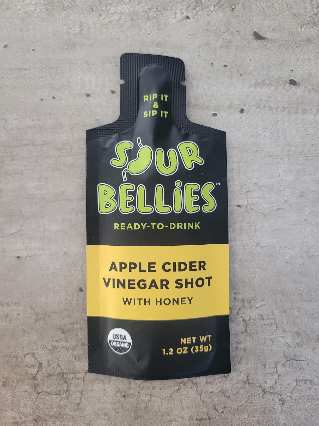 Sourbellies Organic Apple Cider Vinegar Shot for Digestion Support & Bloating Relief, Premixed with Water and Honey, Ready-to-Drink, On-The-Go Wellness Shot, Gut Health, 1 oz (Pack of 12) customer photo 2