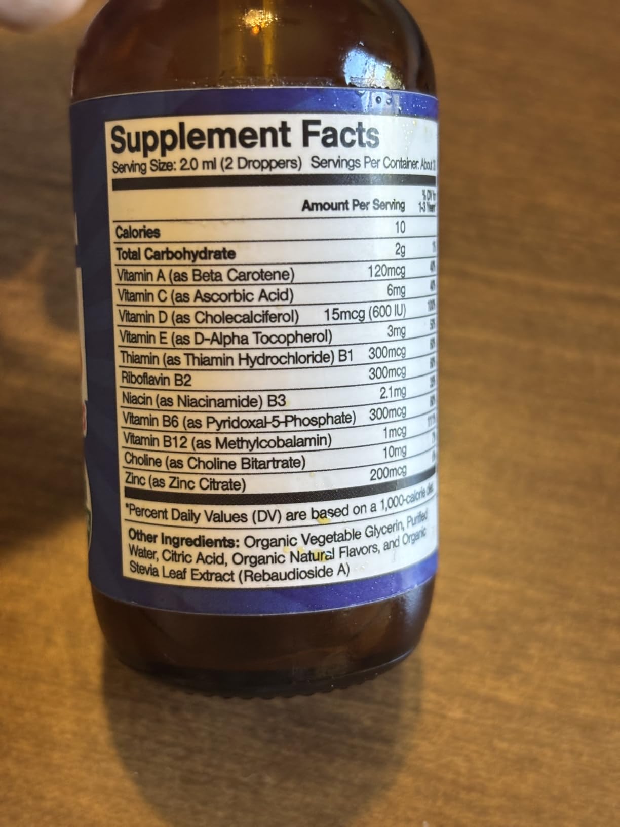 Feel Great Vitamins Organic Multivitamin Liquid Drops for Toddlers & Kids | Daily Essential Nutrients for Healthy Growth | No Iron, Sugar-Free | USDA Organic, Vegan, Non-GMO, Gluten-Free | 2 Fl Oz customer photo 2