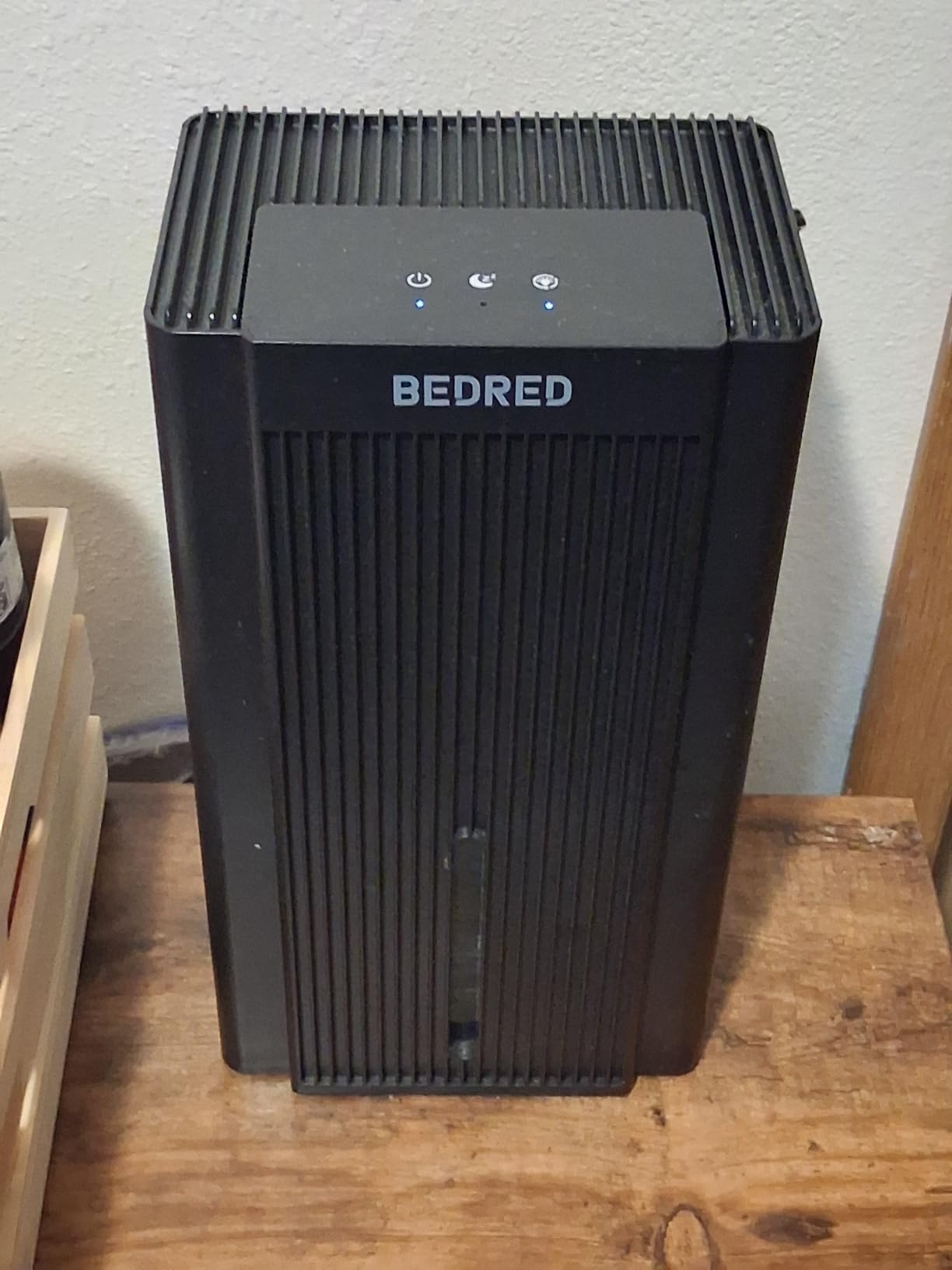 Dehumidifier, 95OZ Dehumidifier for Home 1000 Sq.Ft - Quiet with Auto Shut Off & Relaxing 7 Color Ambient Light, Ideal for Livingroom, Bedroom, Basement (Black) customer photo 1