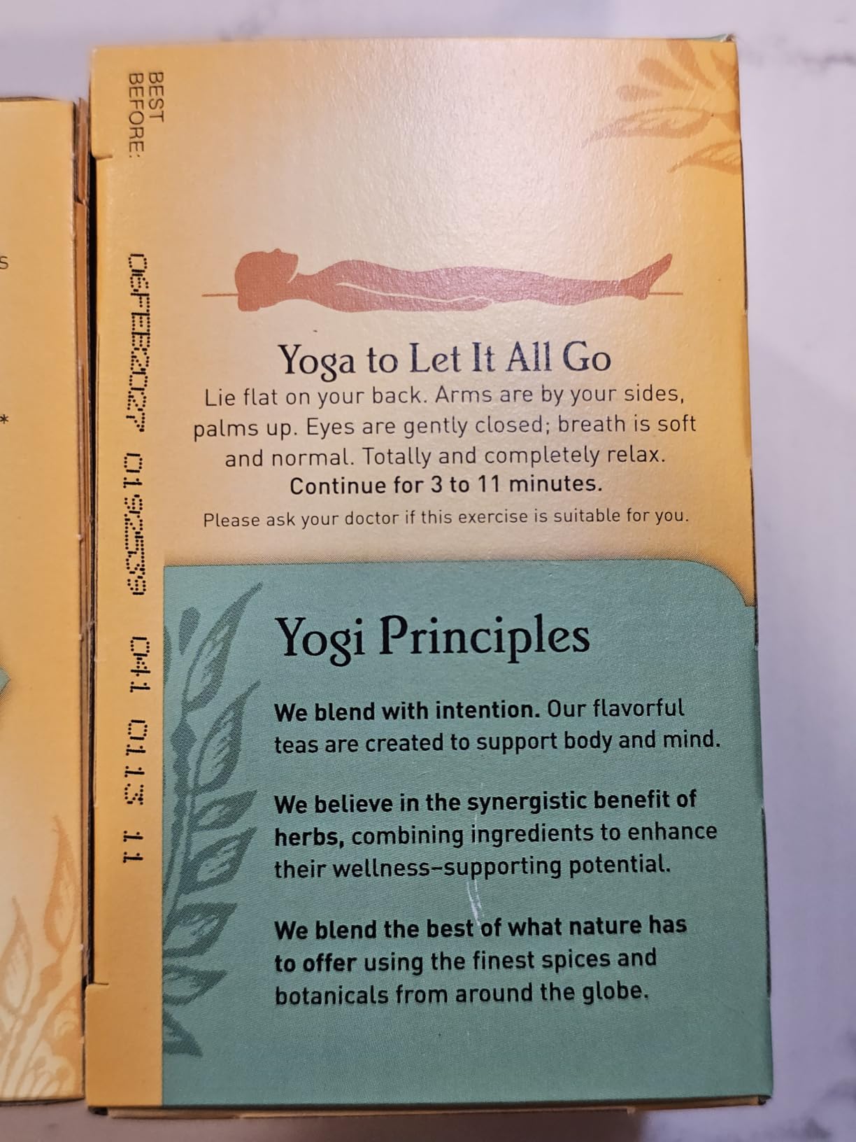 Yogi Tea Soothing Relief Constipation Support - Tea with Organic Senna Leaf - Gently Aids Constipation Overnight - Laxative Tea Blended With Peppermint & Sage - 16 Tea Bags Per Pack (4 Packs) customer photo 1
