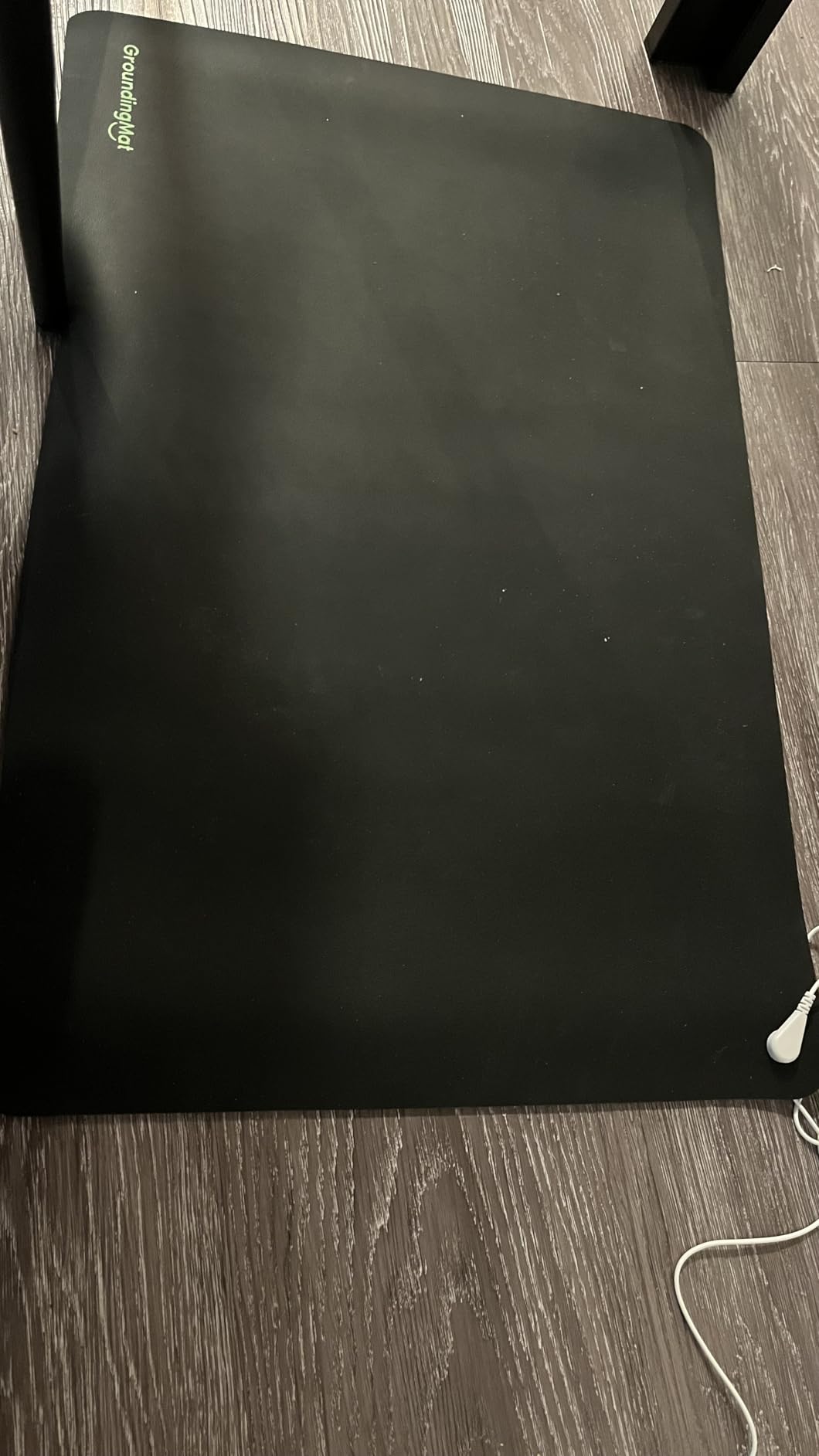 Grounding Mat for Sleep, Energy, Pain Relief, Inflammation, Balance, Wellness. Earth Connected Therapy. Indoor Grounding at Home, Office, Work. 15 Foot Cord Included,16 * 24 in customer photo 2