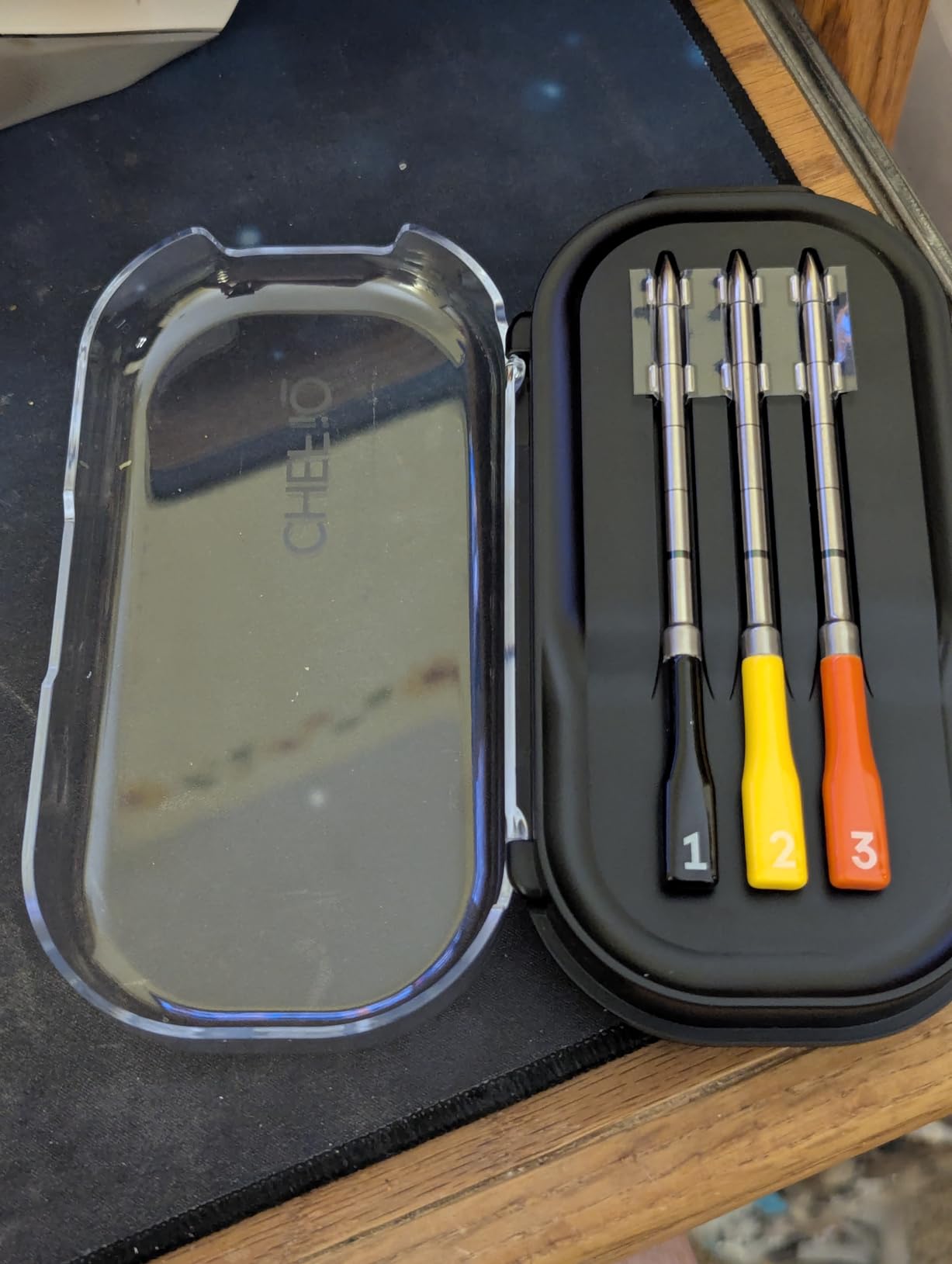 CHEF iQ Sense | Smart Wireless Meat Thermometer | Ultra-Thin Probe | WiFi Unlimited Range | 1000°F Heat Safe | 5 Sensors | Gen3 customer photo 2