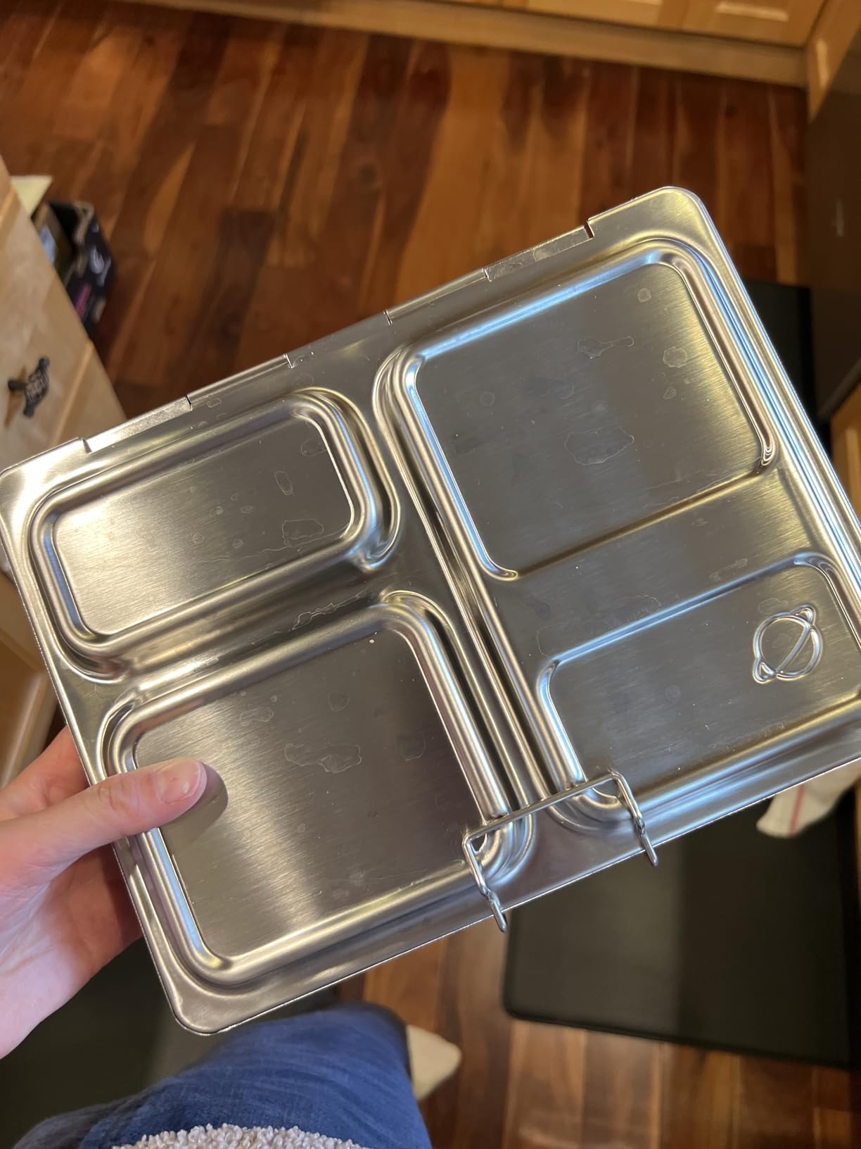PlanetBox Rover Stainless Steel Bento Box Style Lunch Box for Kids with 5 Compartments - Durable, Dishwasher Safe and BPA-Free Food Container customer photo 2