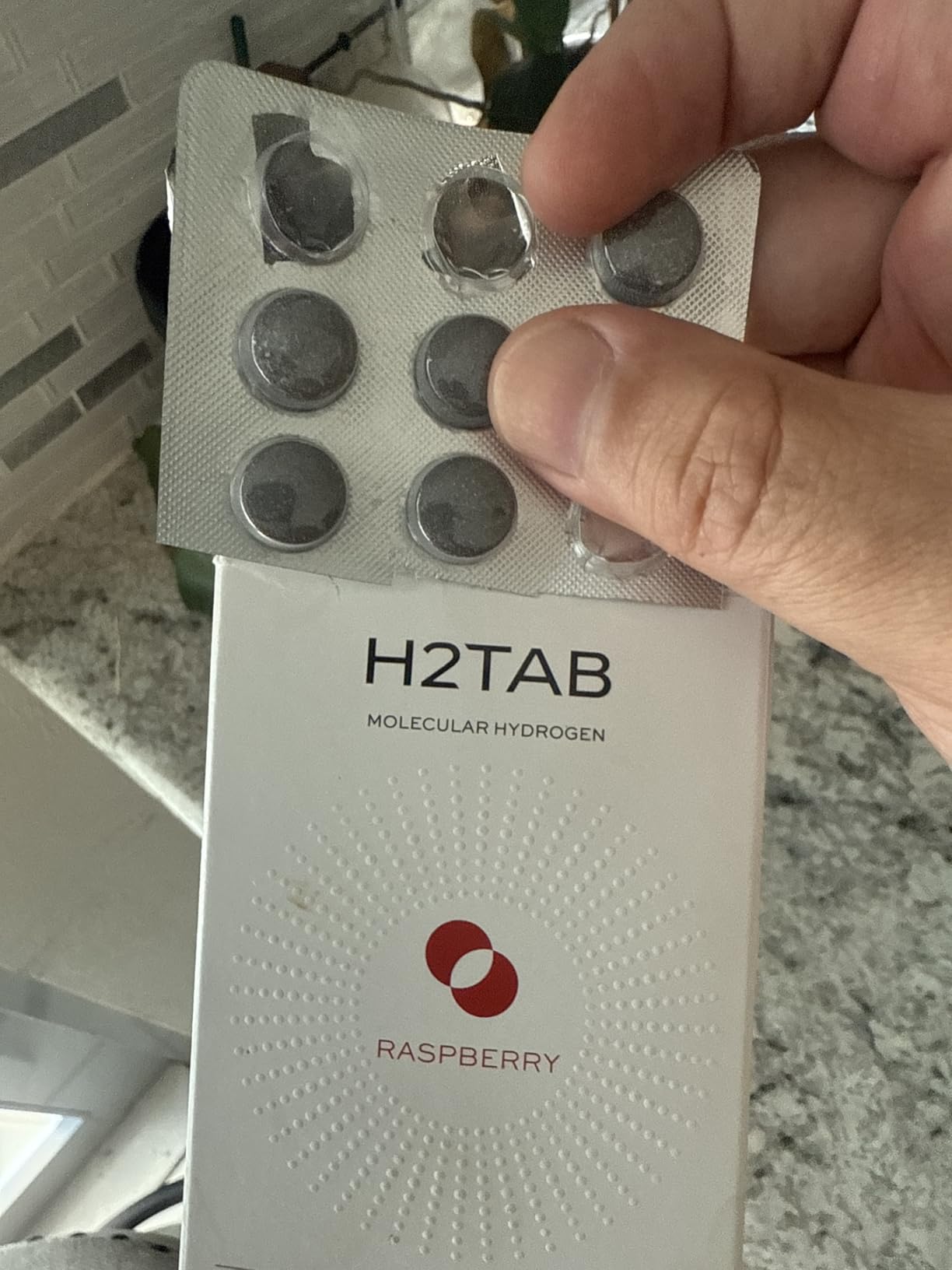 Molecular H2TAB Hydrogen Water Tablets with Magnesium -12 PPM Hydrogen Tablets for Drinking Water -Rich in Antioxidants, Supports Cellular Health, Recovery & Cognitive Function (30 Counts, Raspberry) customer photo 2