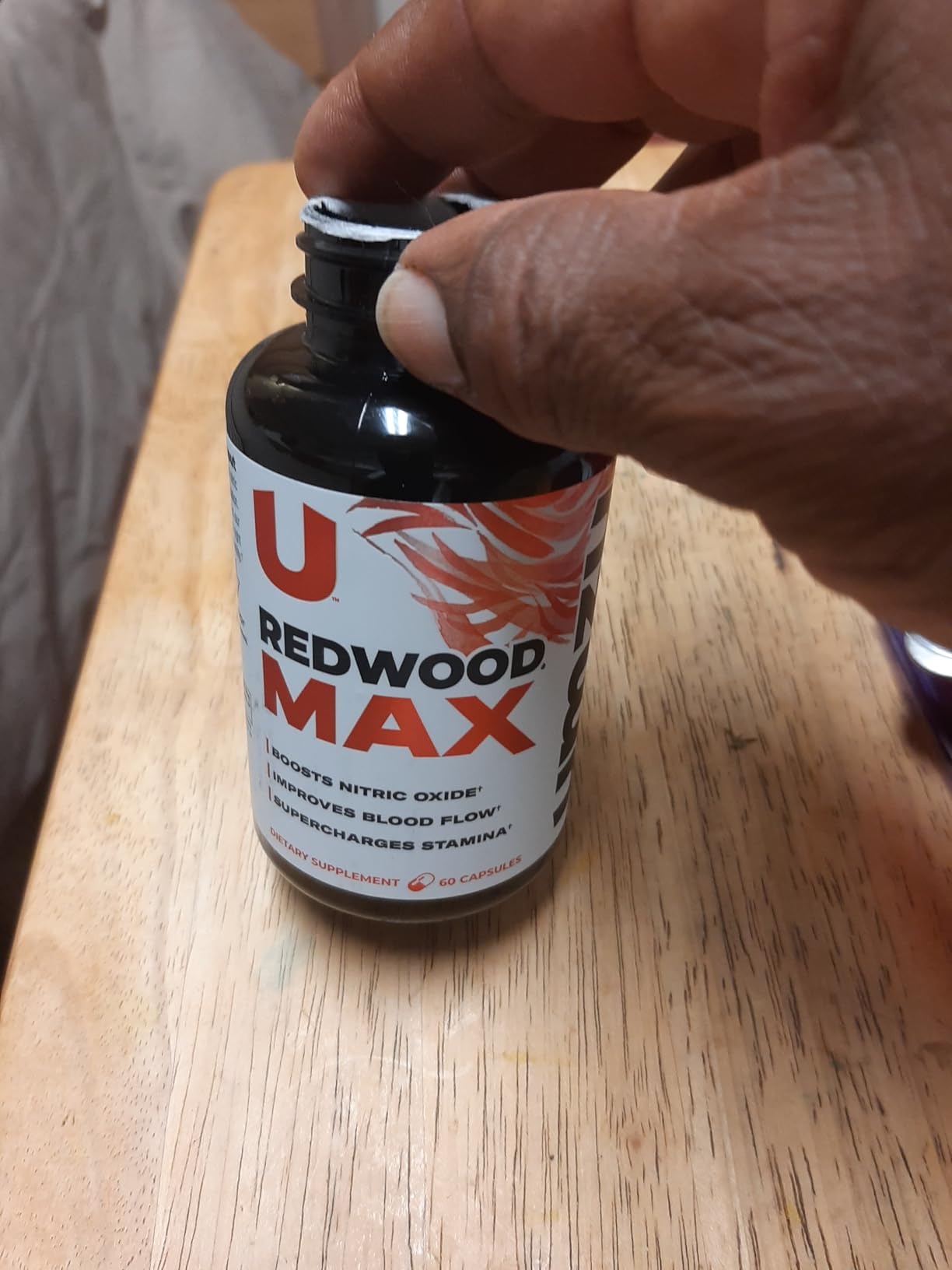 UMZU Redwood Max Nitric Oxide Booster, 1-Month Supply - Advanced Nitric Oxide Supplement with Fitnox Blend, Pine Bark, Resveratrol & Tart Cherry - Promotes Healthy Circulation, Energy and Recovery customer photo 1