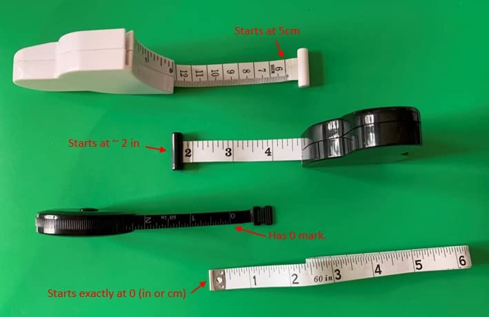 Automatic Telescopic Tape Measure, Body Measure Tape 60 inch (150cm), Self-Tightening Retractable Measuring Tape for Body Accurate Way to Track Weight Loss Muscle Gain by One Hand customer photo 2