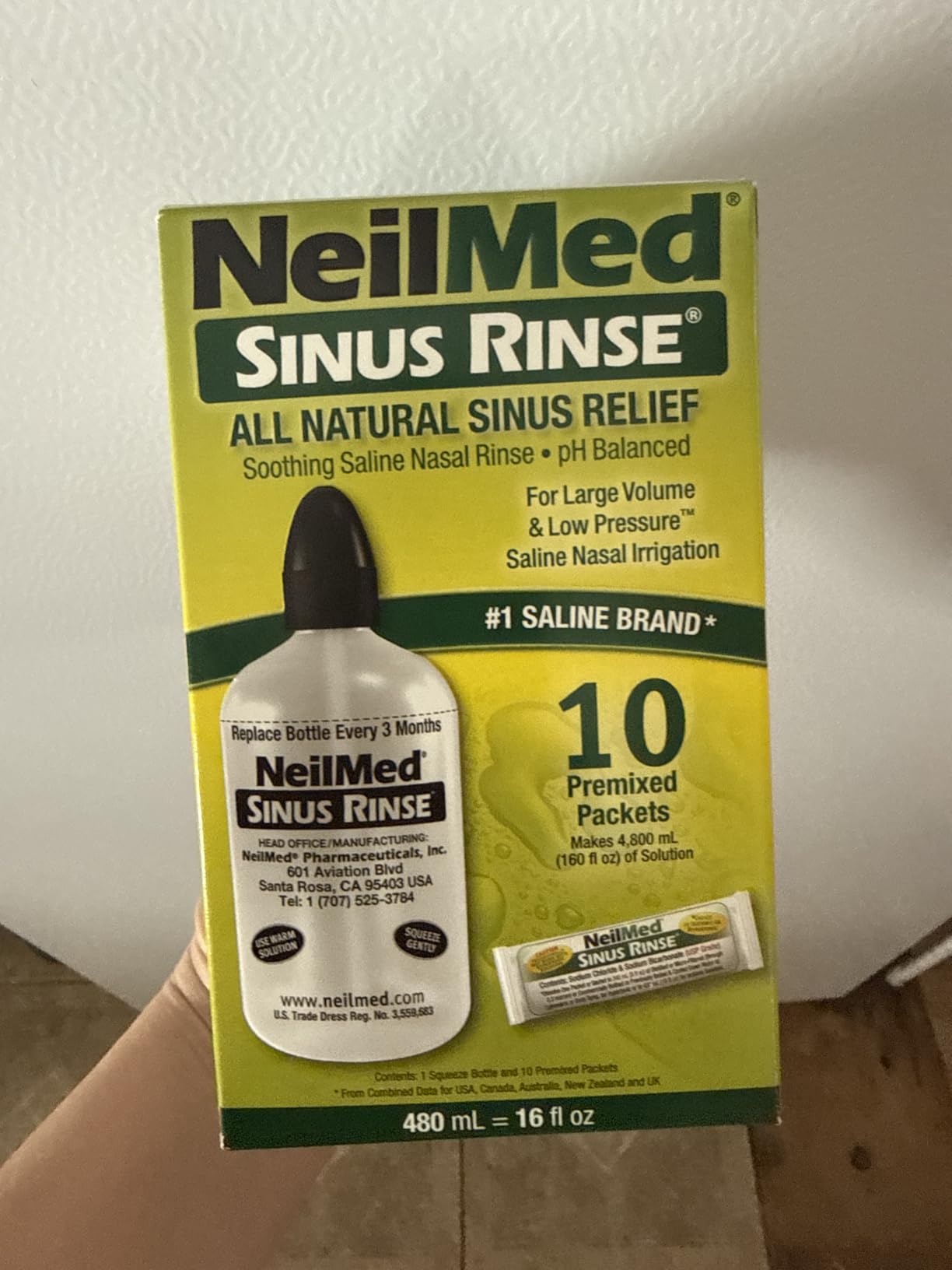 Sinus Rinse 16oz Extra Large Bottle (Pack of 2) customer photo 1