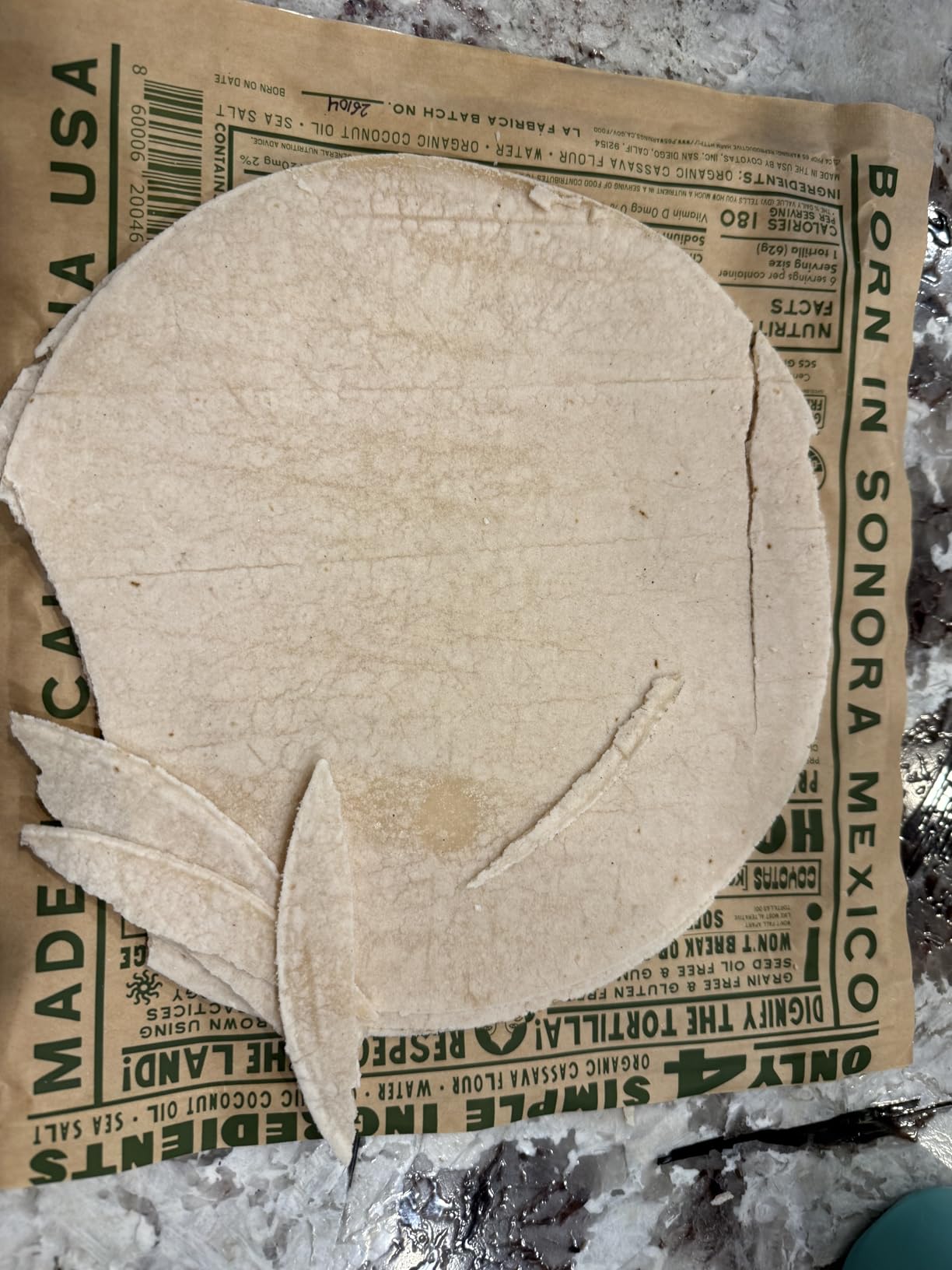 Coyotas - Cassava Tortillas Variety Pack - Street Tacos, Enchiladas, Quesadillas, Burritos - Small 4