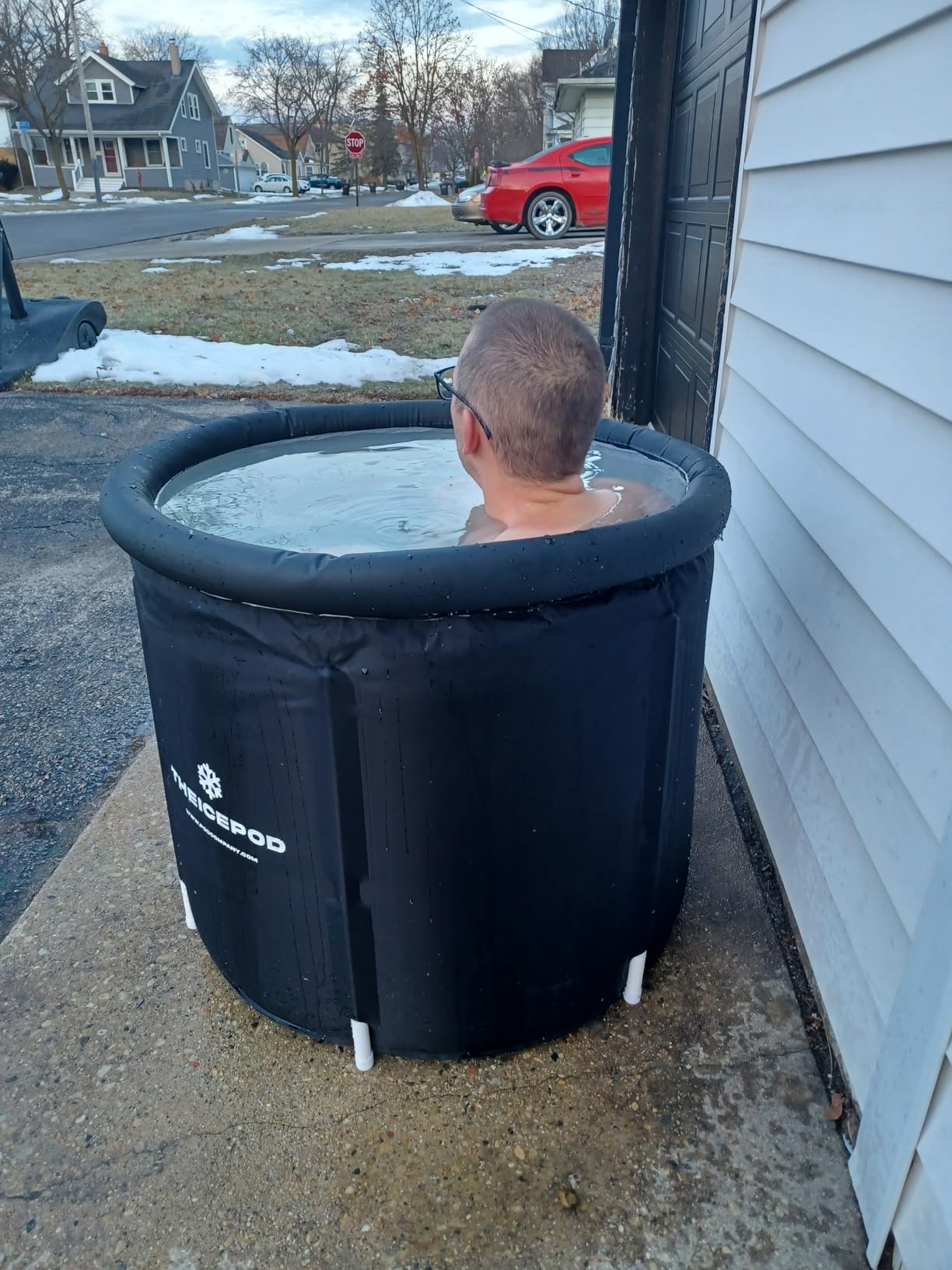 The Pod Company Standard Water Chiller - 1/3 HP - 41°F Cold Plunge Cooling System - Compact, Energy-Efficient, and Ideal for Daily Home Use - Compatible with Ice Pod Pro & Long Pod customer photo 2