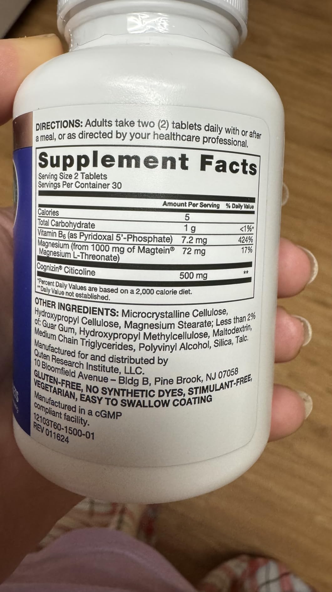 Qunol Brain Health Memory Plus with B6, Magnesium L-Threonate & Citicoline, Clinically Tested Ingredients to Improve Memory, Focus, Attention and Productivity, 60 Count customer photo 2